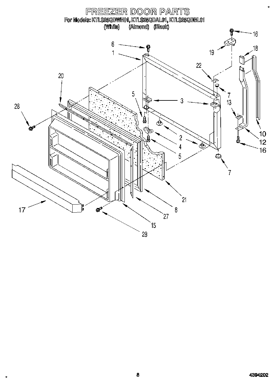 05 - FREEZER DOOR