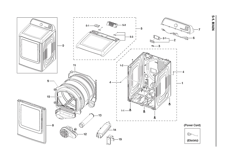 MAIN UNIT PARTS
