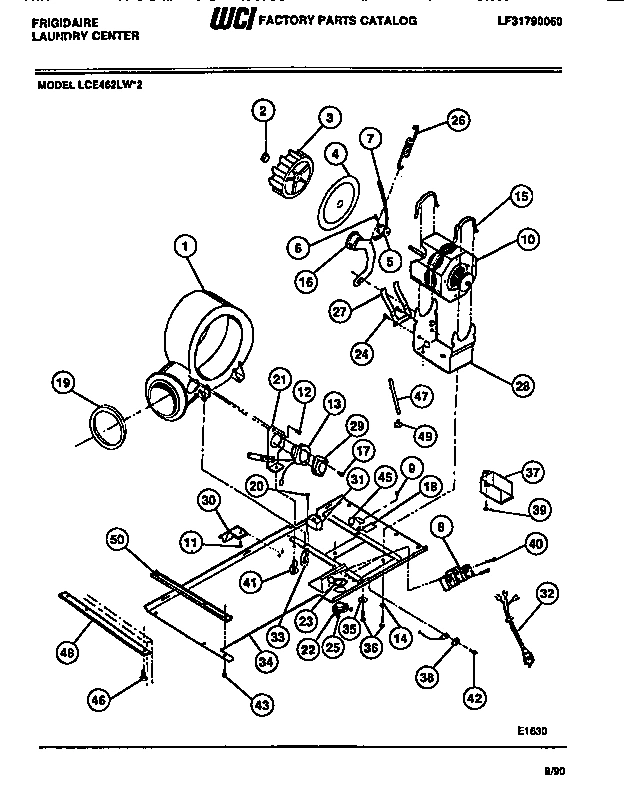 04 - DRYER-MOTOR, BLOWER, BELT