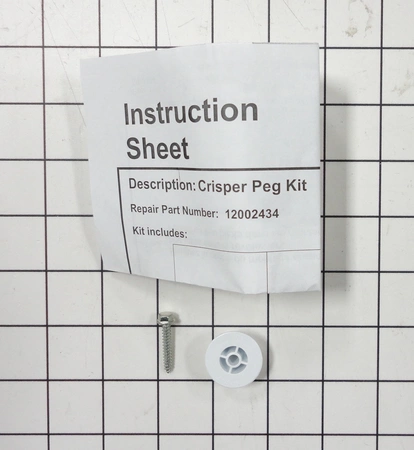 12002434 Whirlpool Refrigerator Crisper Peg S
