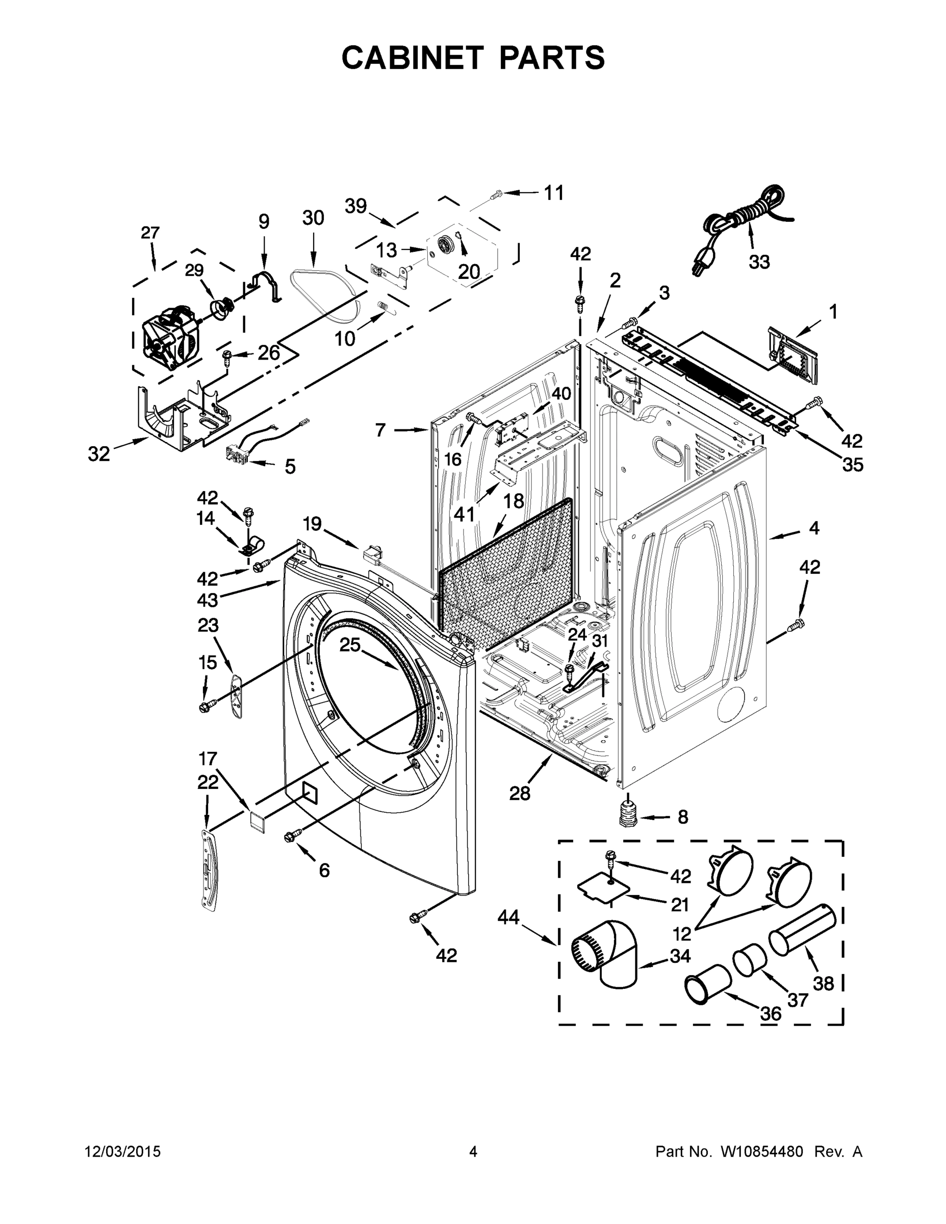 03 - CABINET PARTS