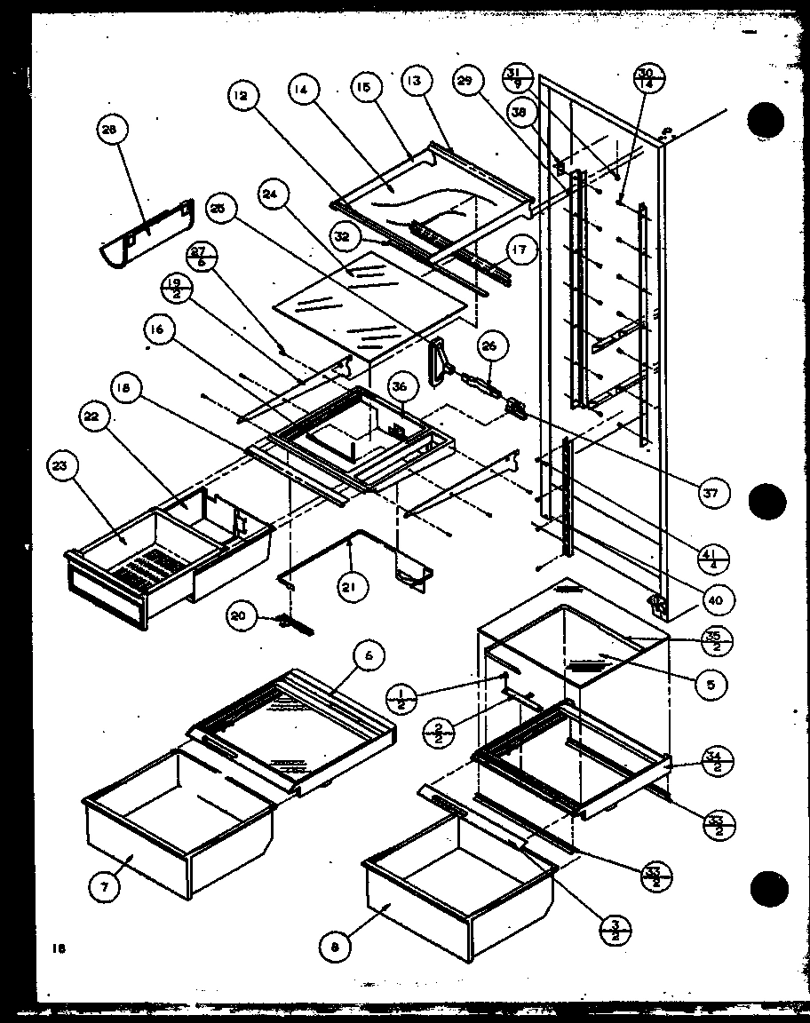09 - REF SHELVING AND DRAWERS