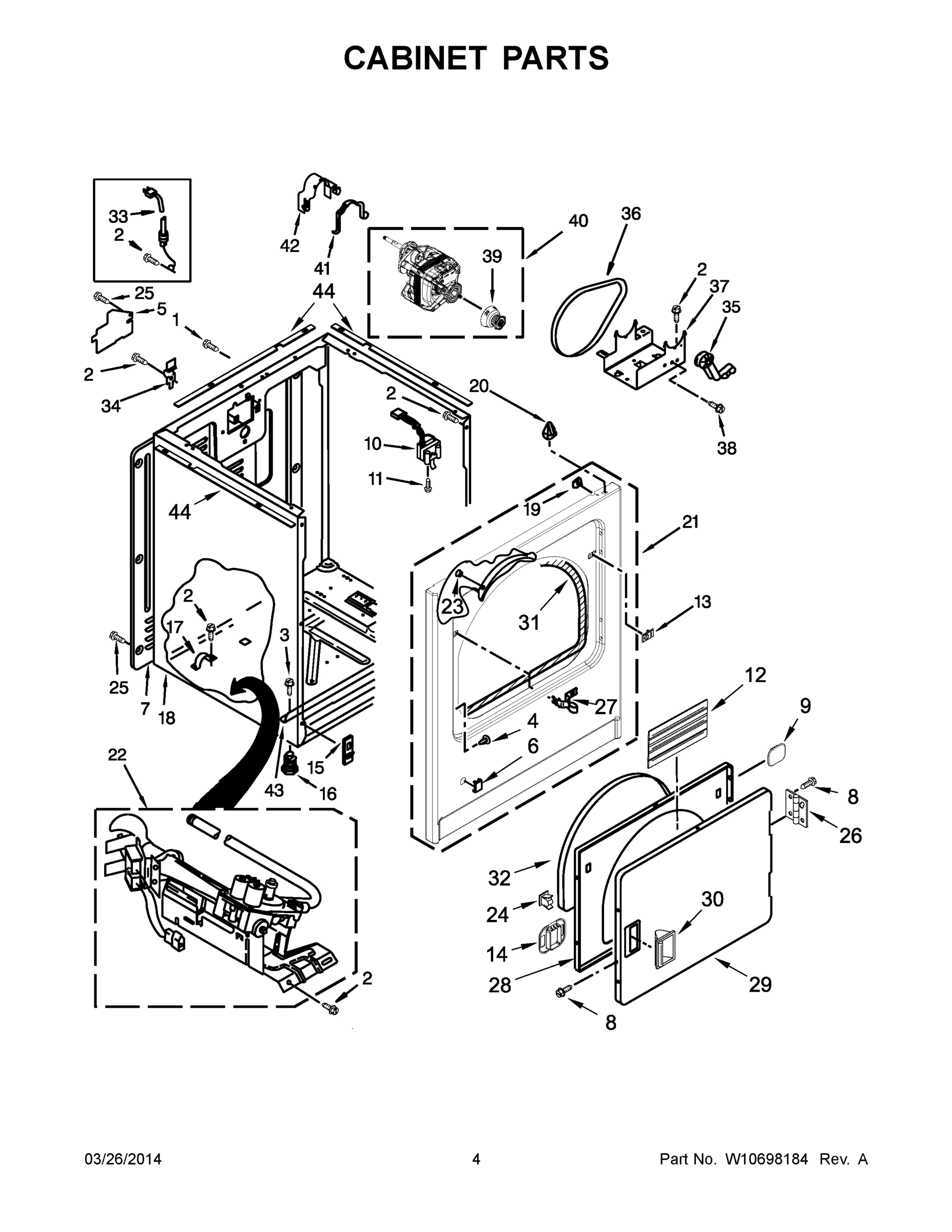 03 - CABINET PARTS