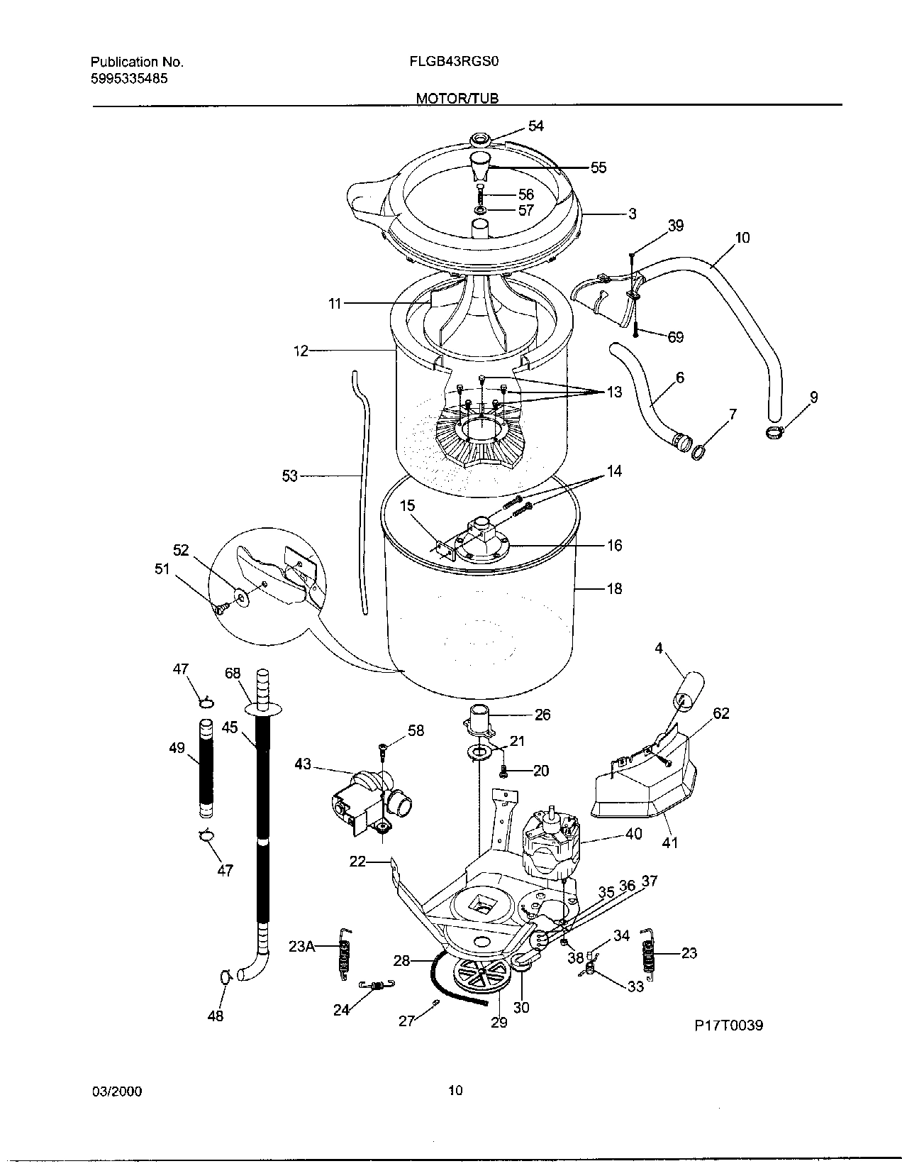10 - MOTOR/TUB