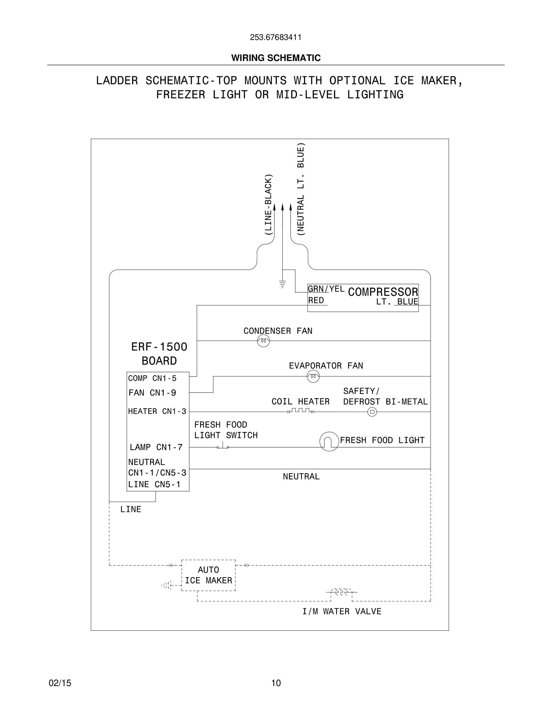 10 - WIRING SCHEMATIC