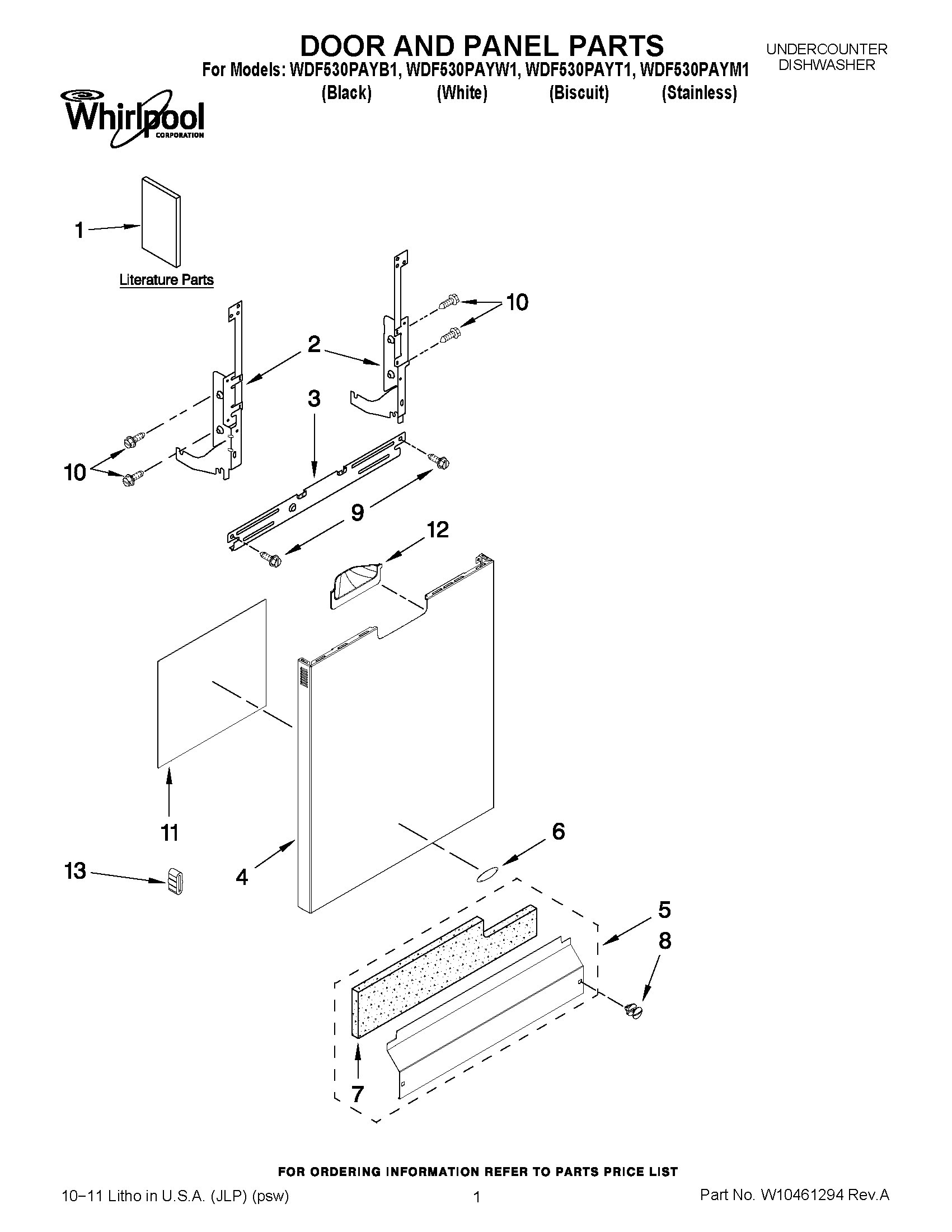 01 - DOOR AND PANEL PARTS