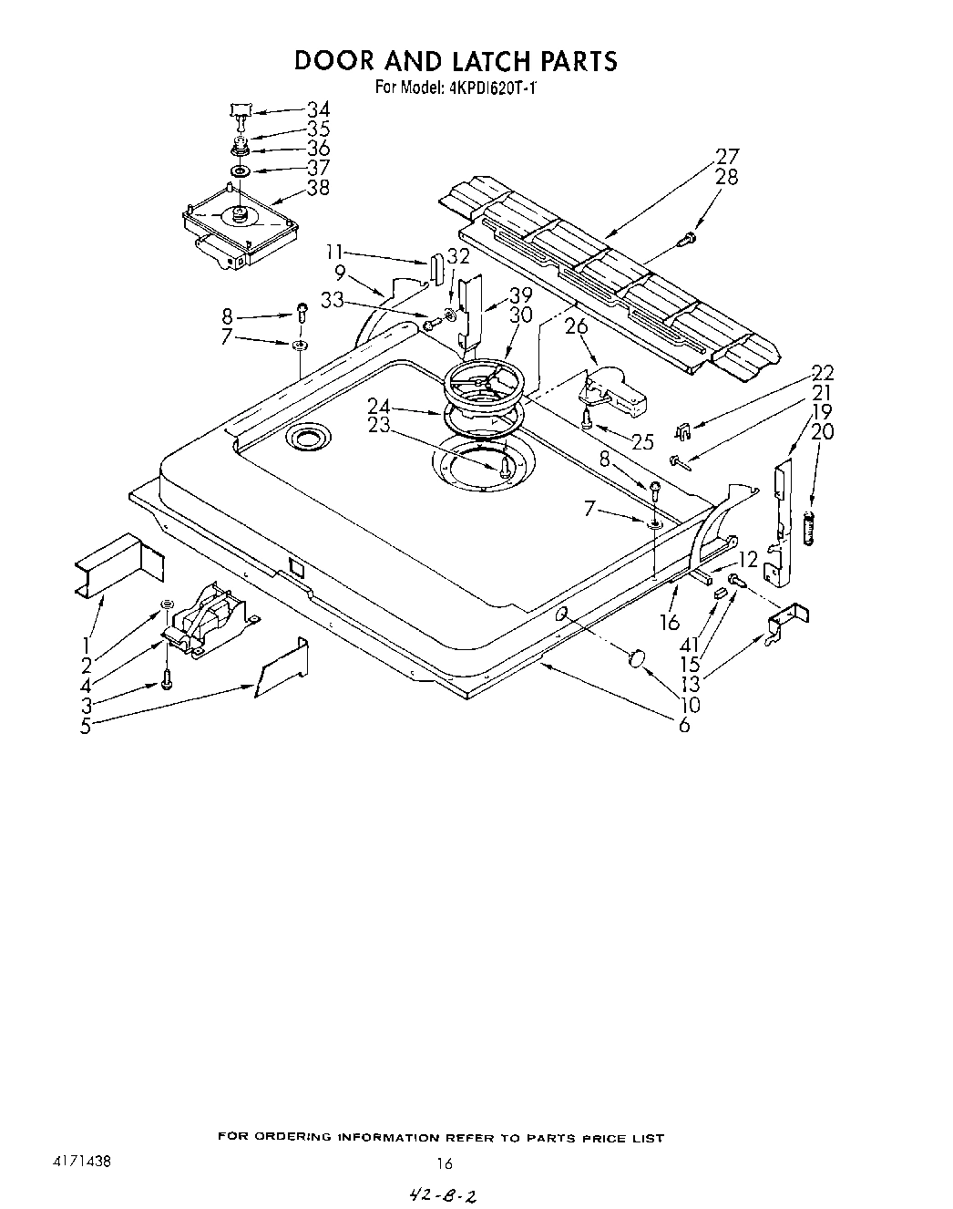 13 - DOOR AND LATCH