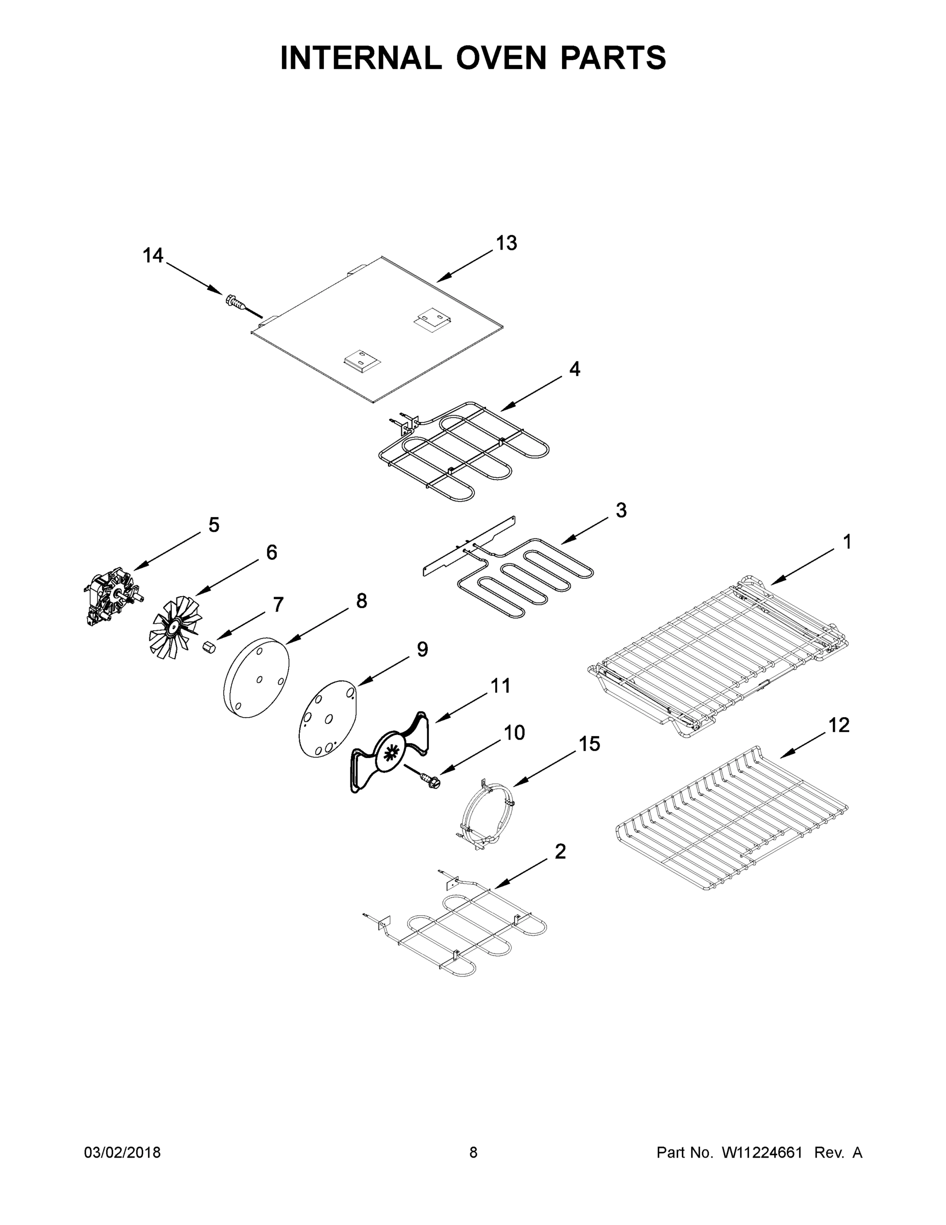 05 - INTERNAL OVEN PARTS