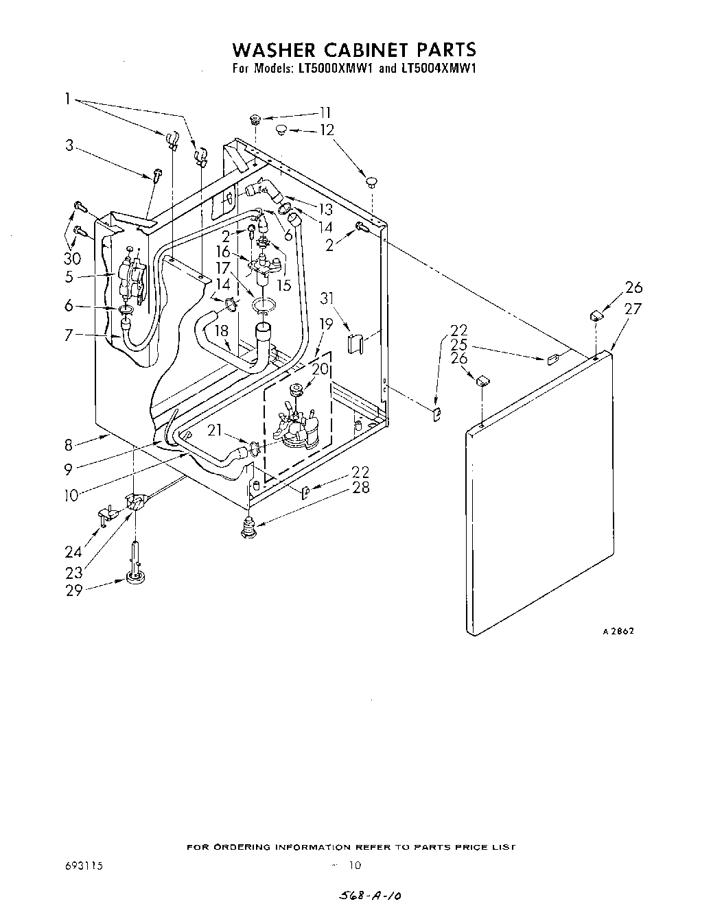 08 - WASHER CABINET