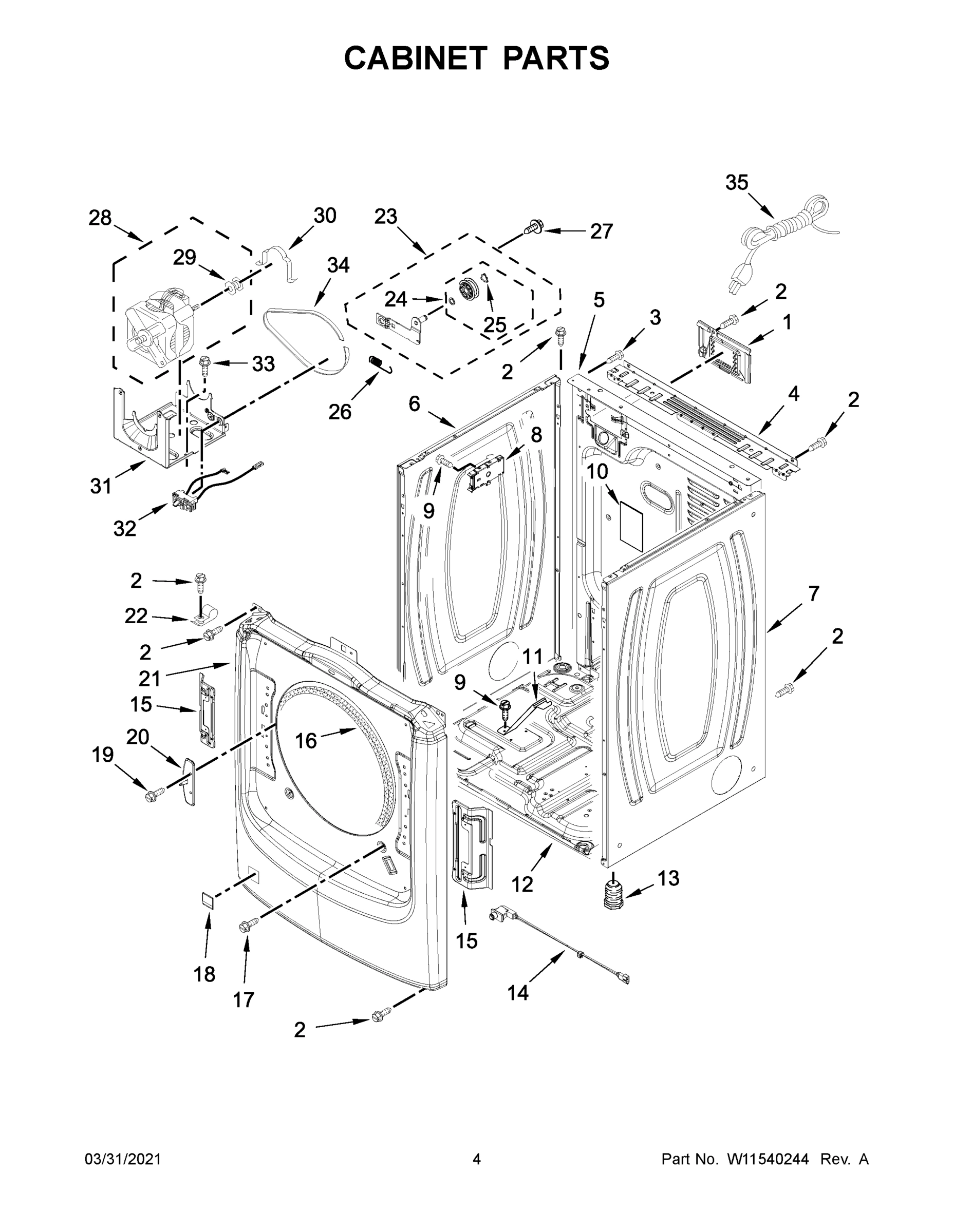 03 - CABINET PARTS
