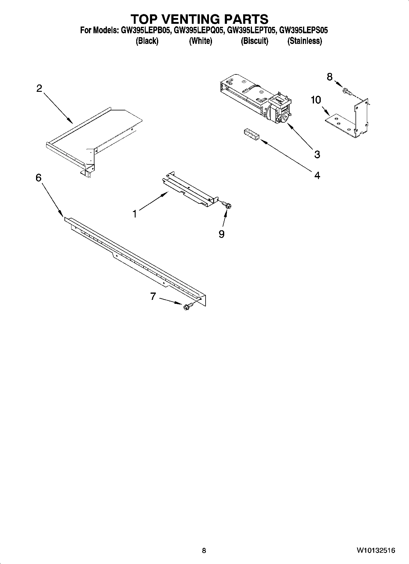 06 - TOP VENTING PARTS
