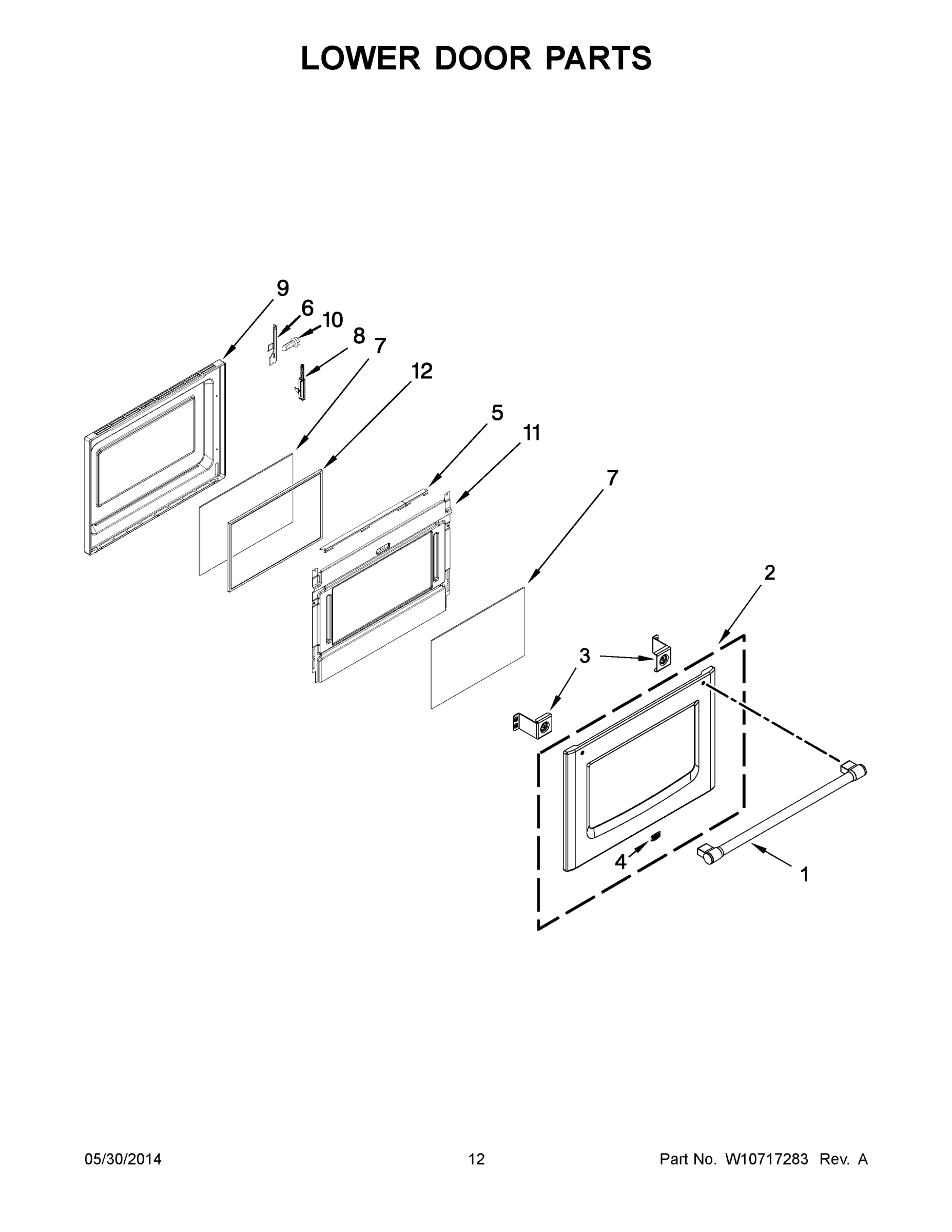 07 - LOWER DOOR PARTS