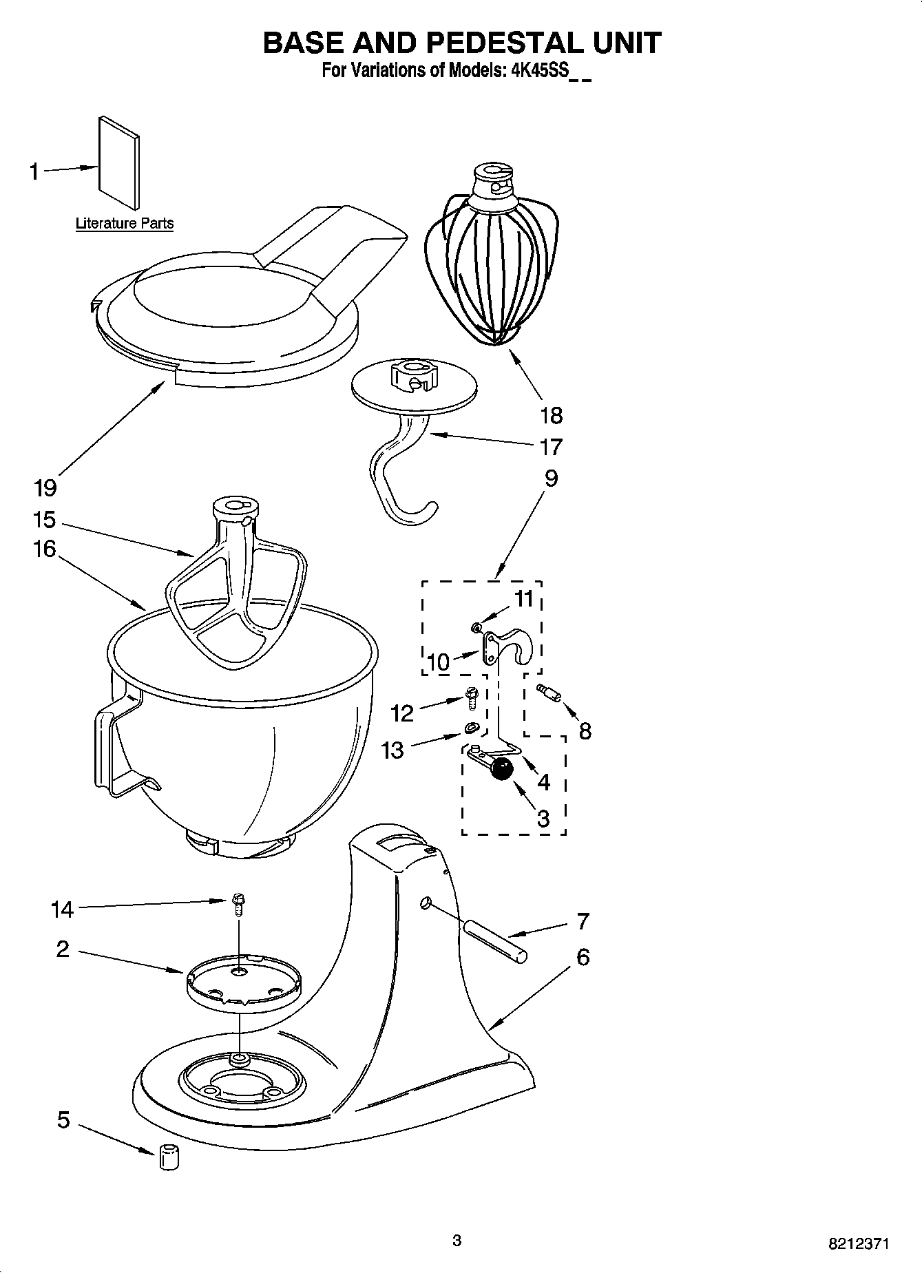 02 - BASE AND PEDESTAL UNIT