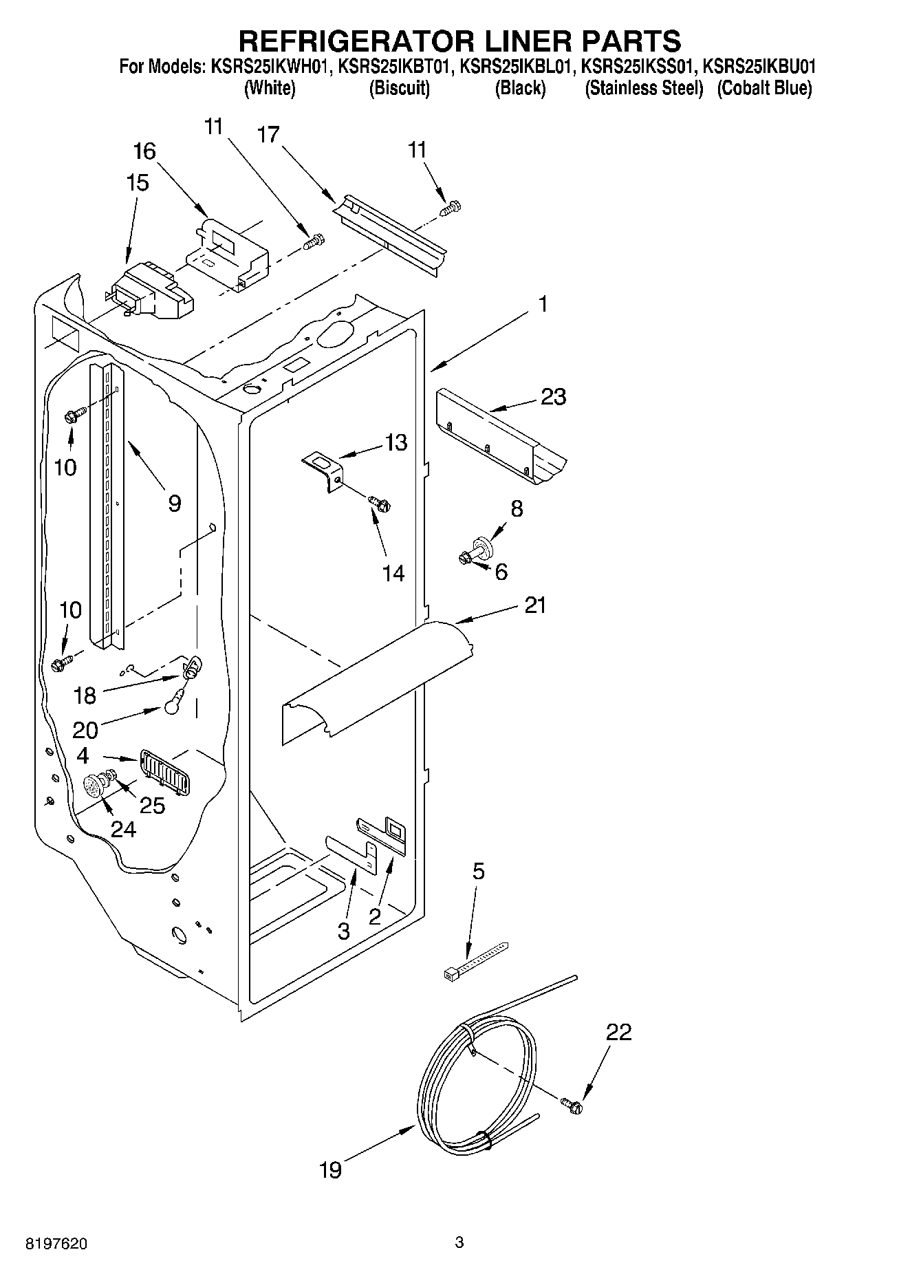 02 - REFRIGERATOR LINER