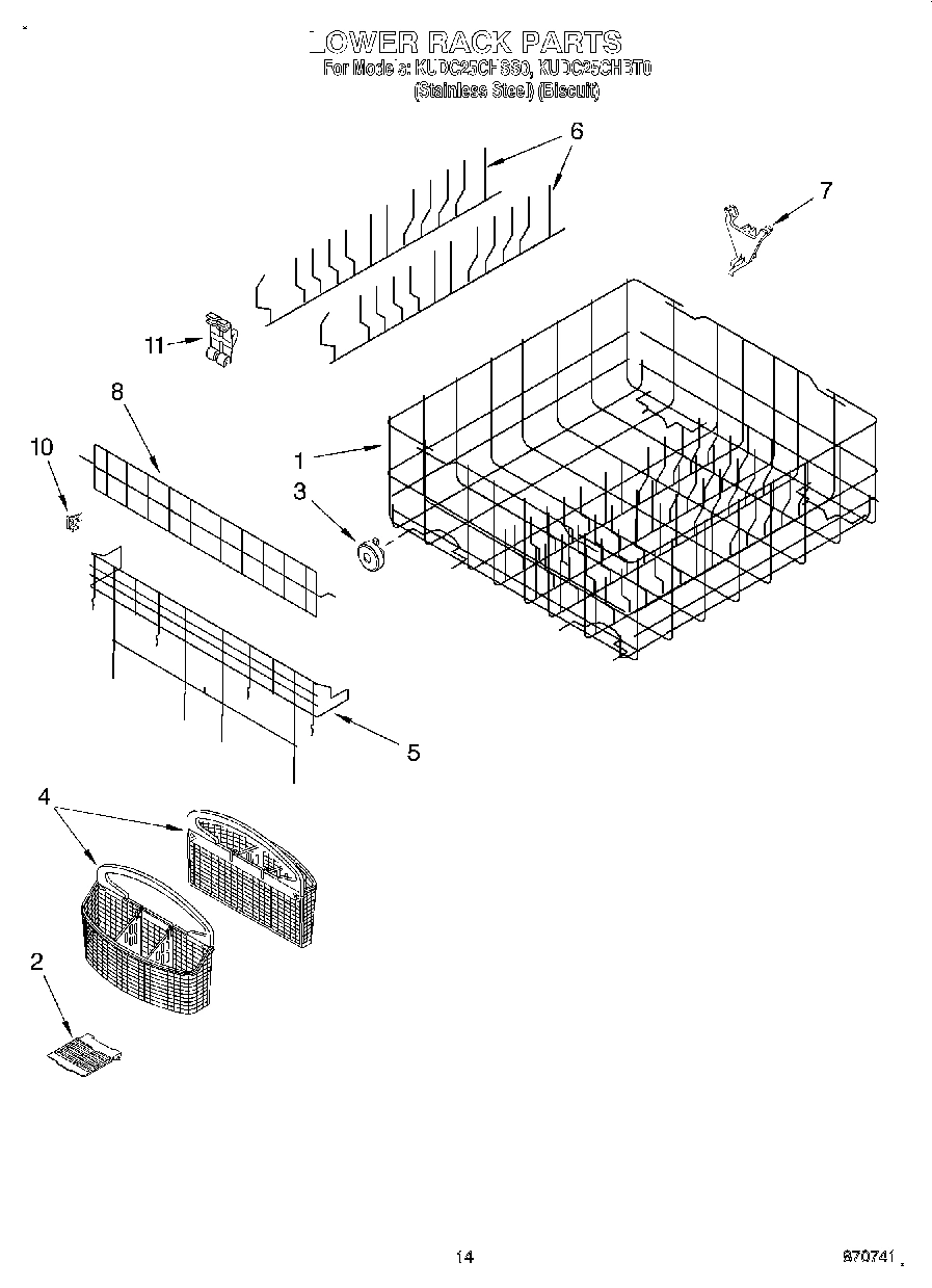 11 - LOWER RACK