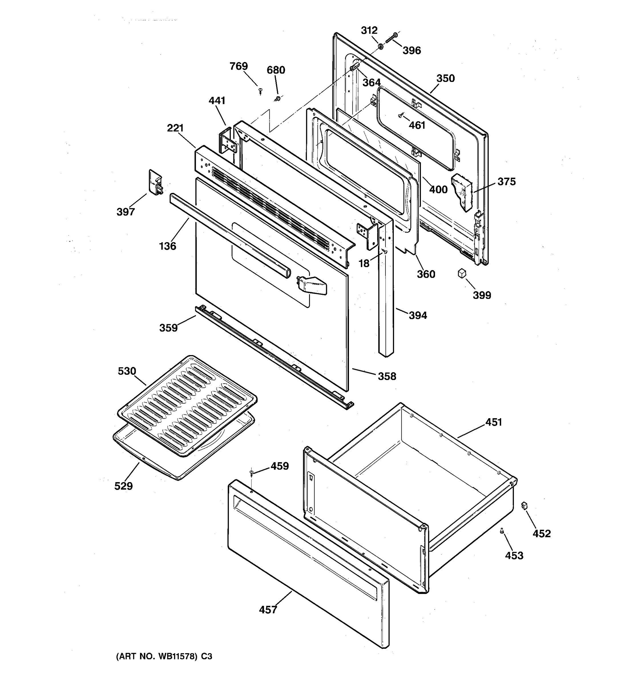 DOOR & DRAWER PARTS