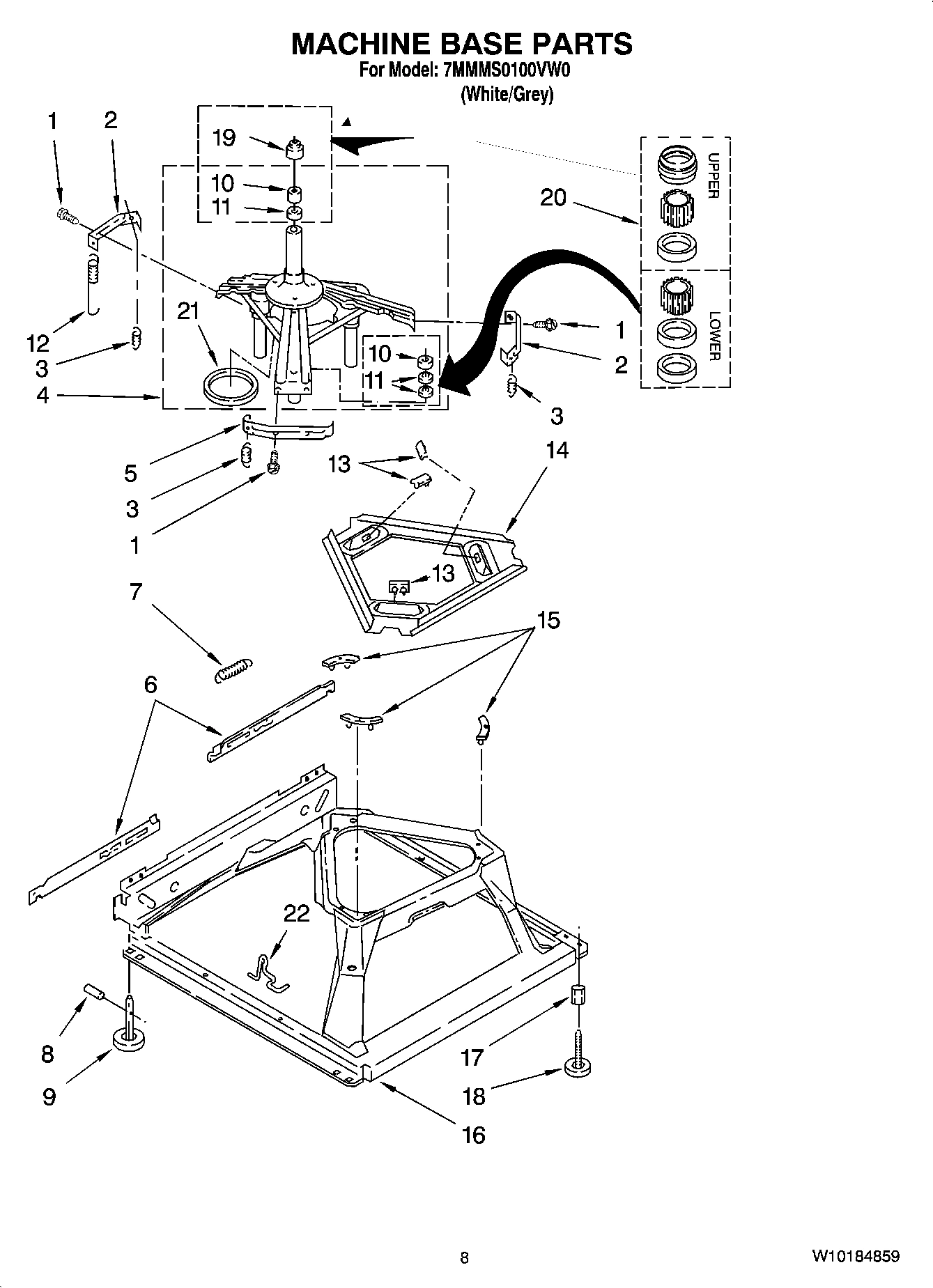 05 - MACHINE BASE PARTS