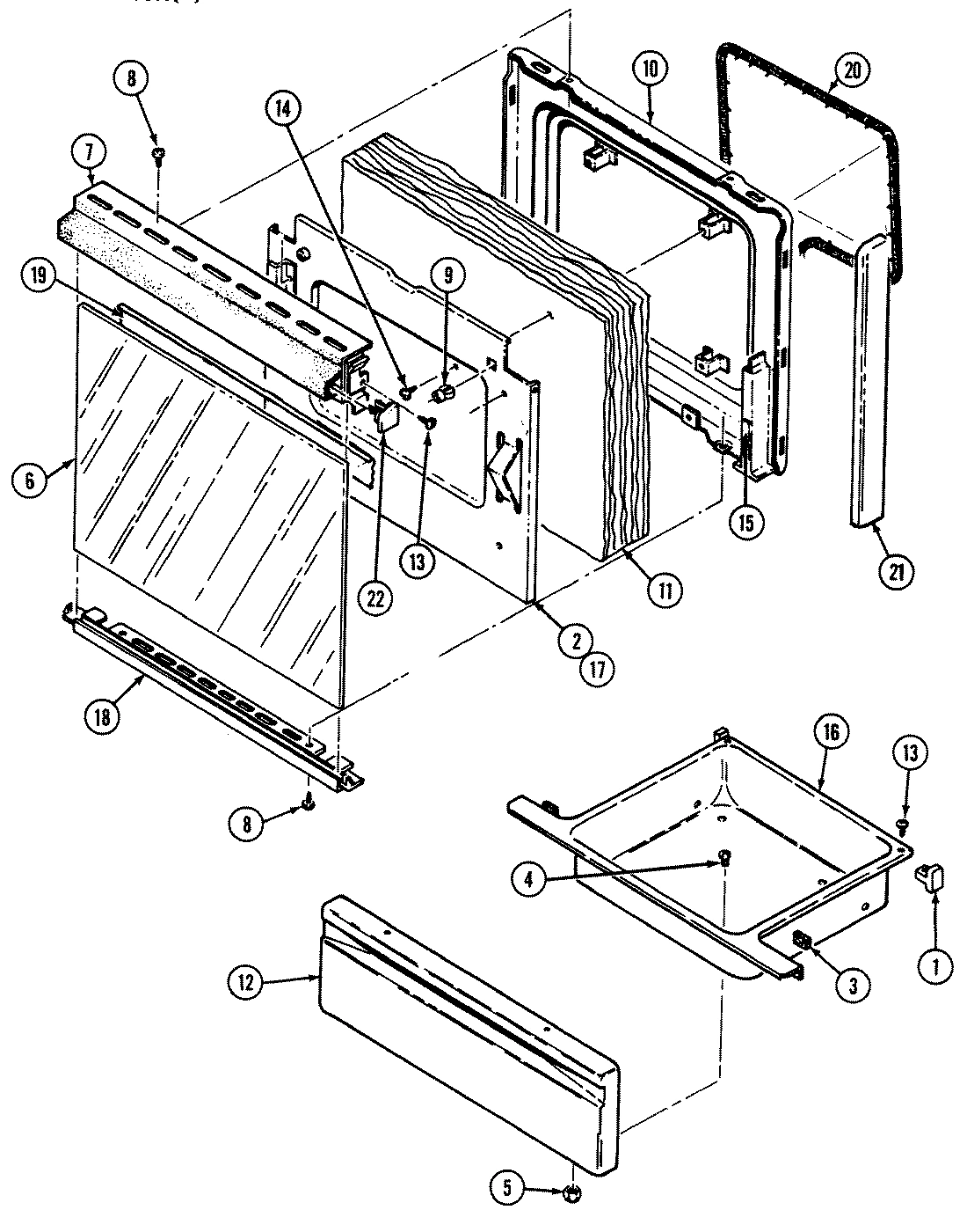 03 - DOOR/DRAWER (3442SRx)