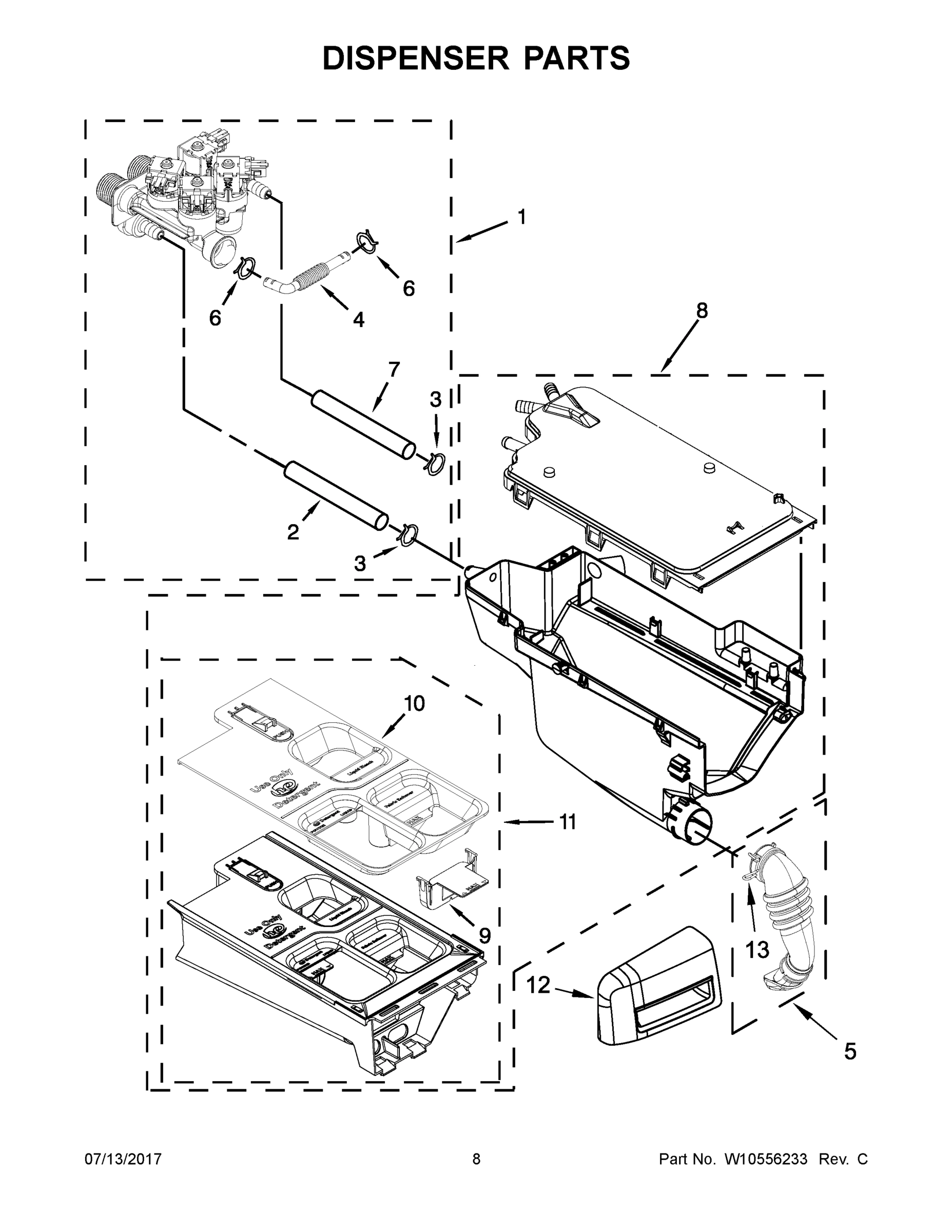05 - DISPENSER PARTS