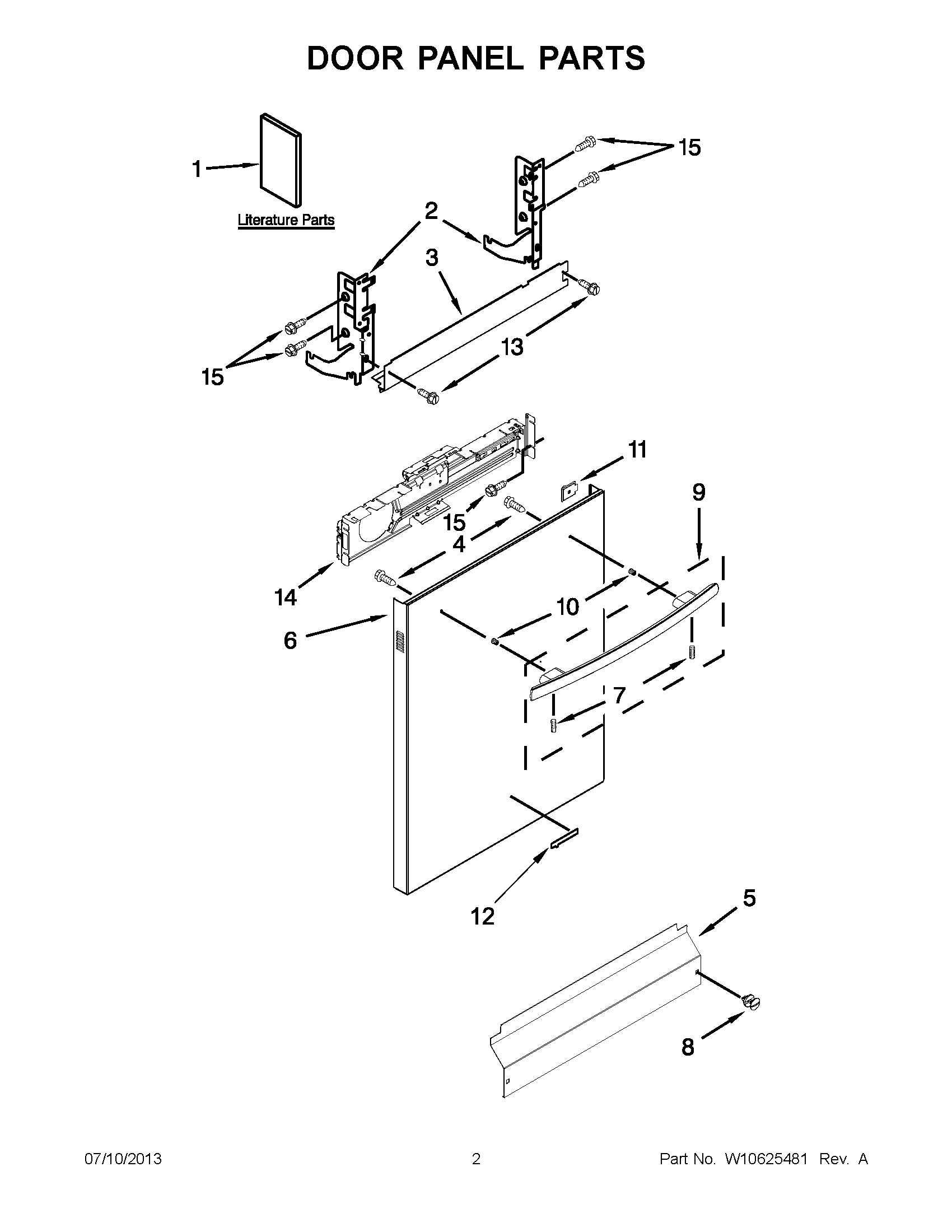 01 - DOOR PANEL PARTS