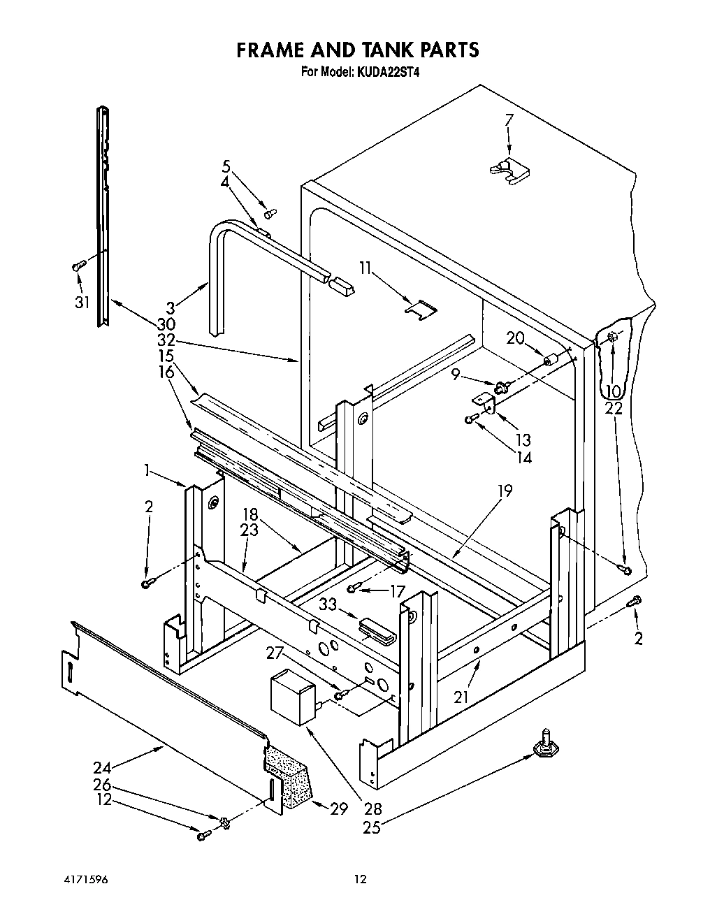 10 - FRAME AND TANK