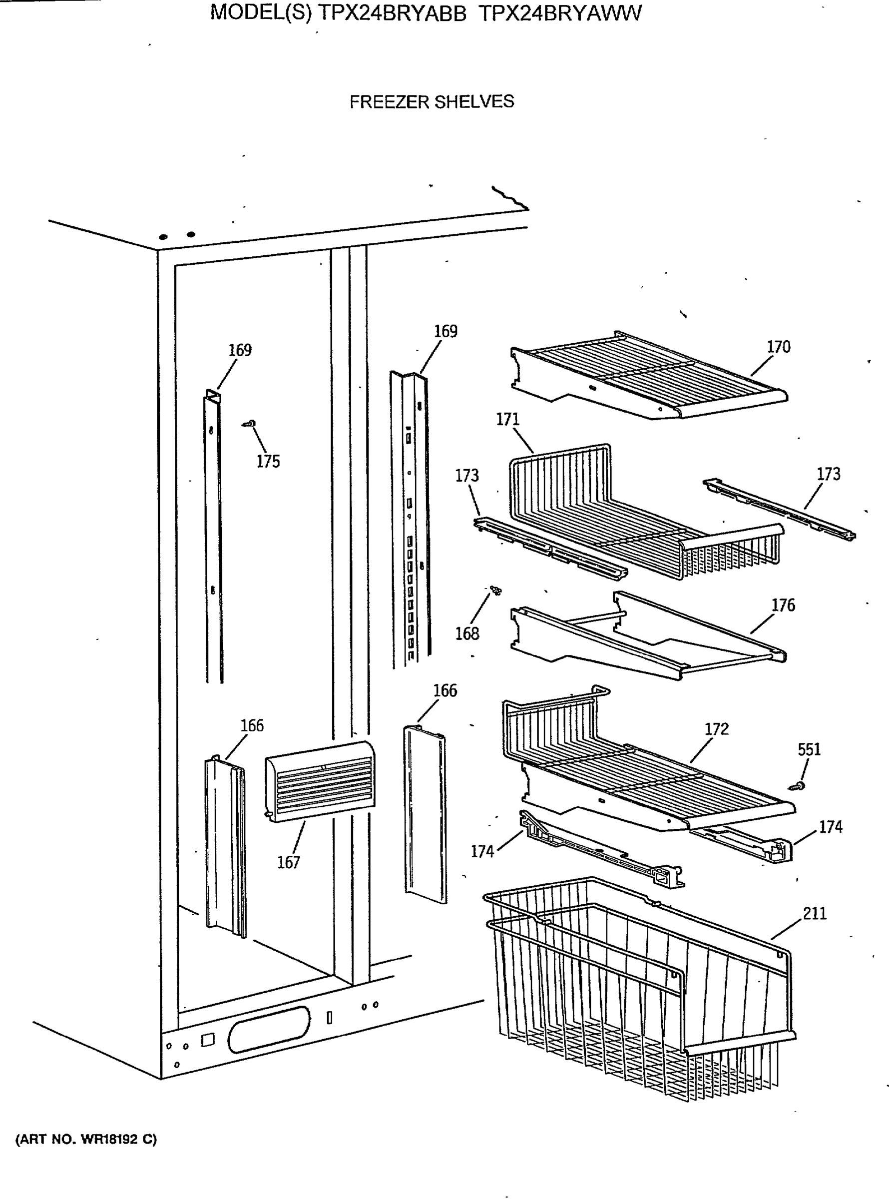 FREEZER SHELVES