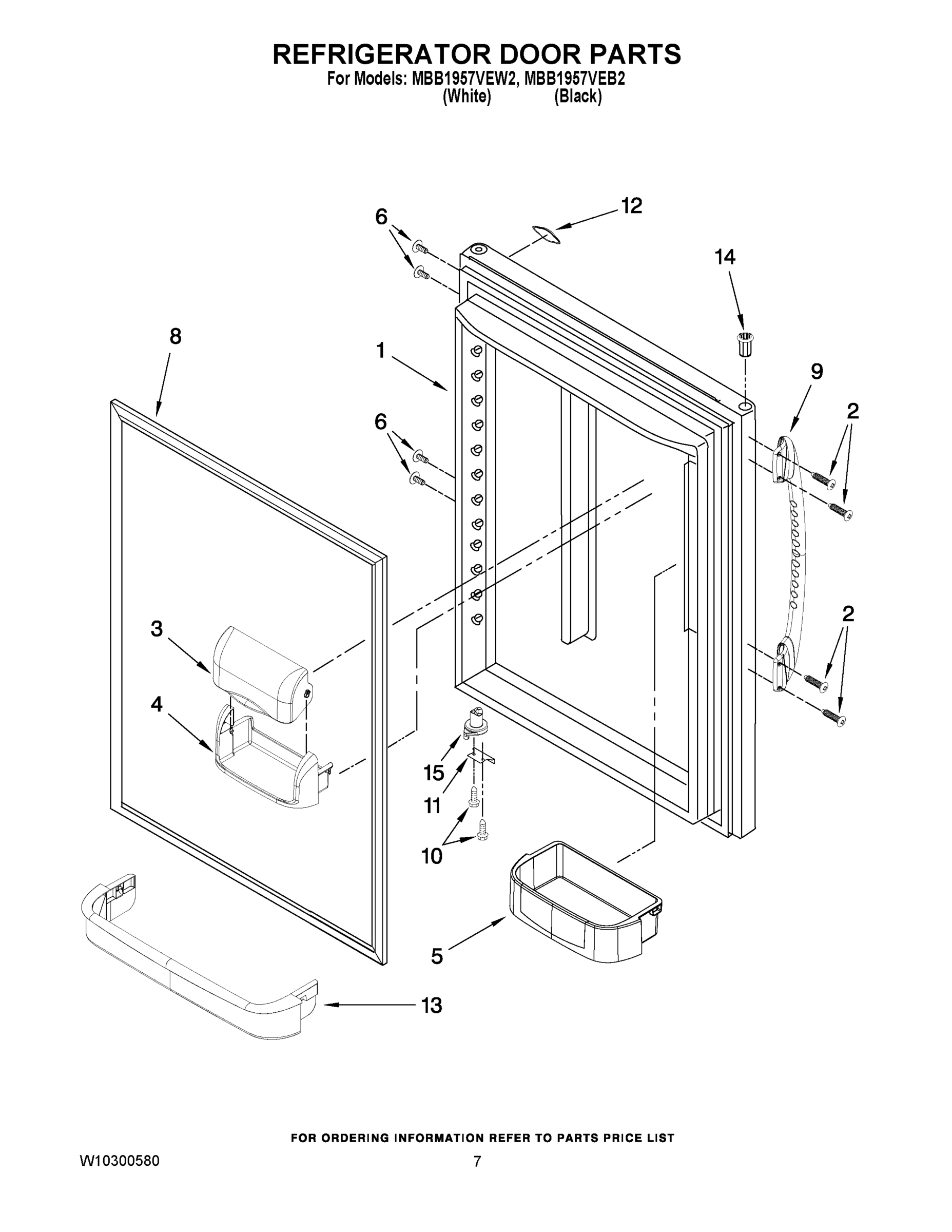 05 - REFRIGERATOR DOOR PARTS