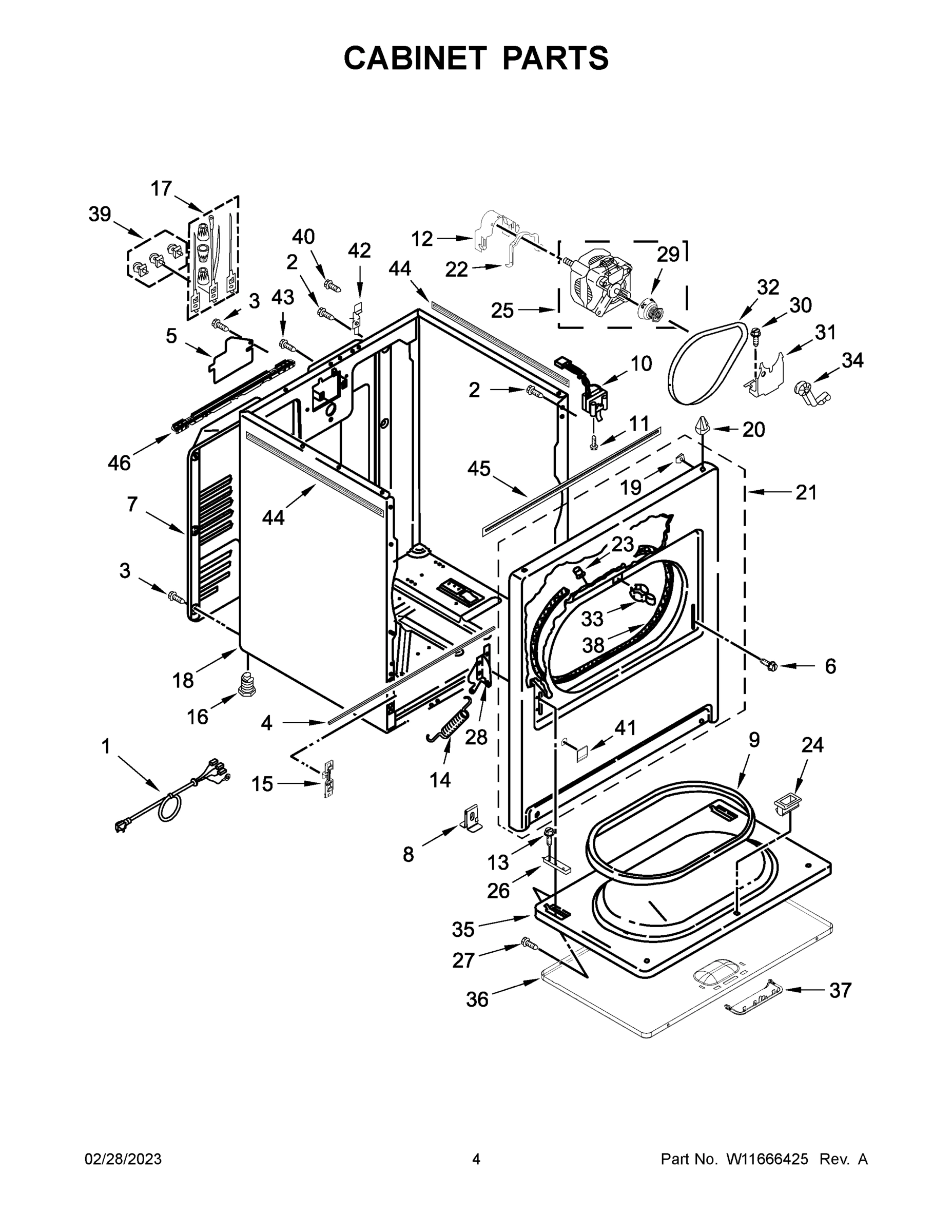 03 - CABINET PARTS