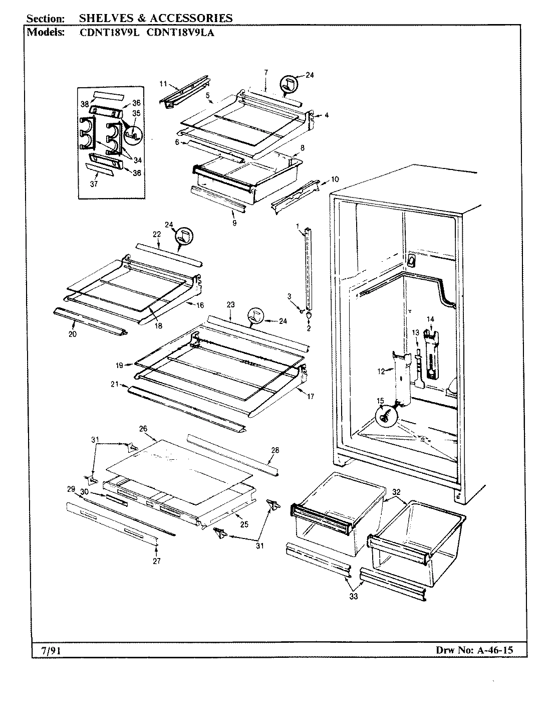 07 - SHELVES & ACCESSORIES