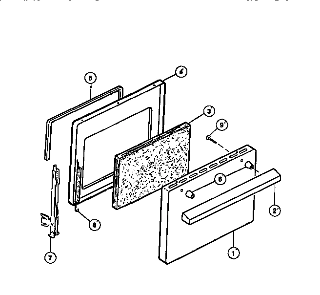 05 - OVEN DOOR PANELS
