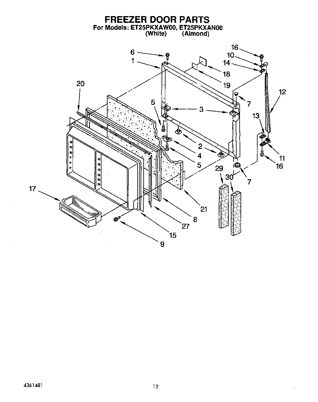 07 - FREEZER DOOR
