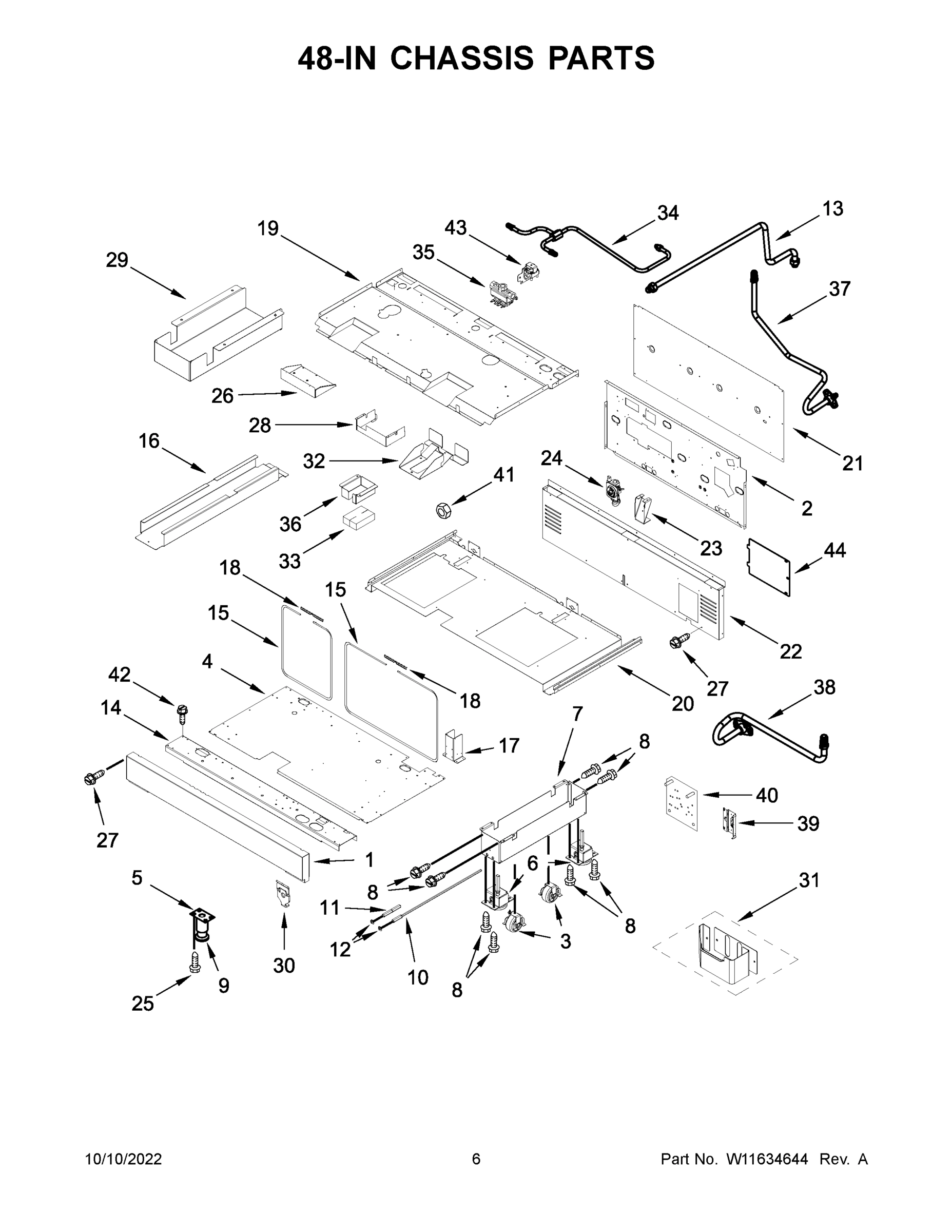 04 - 48-IN CHASSIS PARTS
