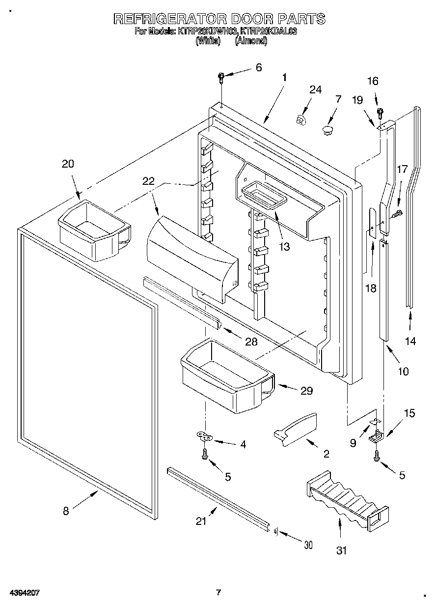 04 - REFRIGERATOR DOOR