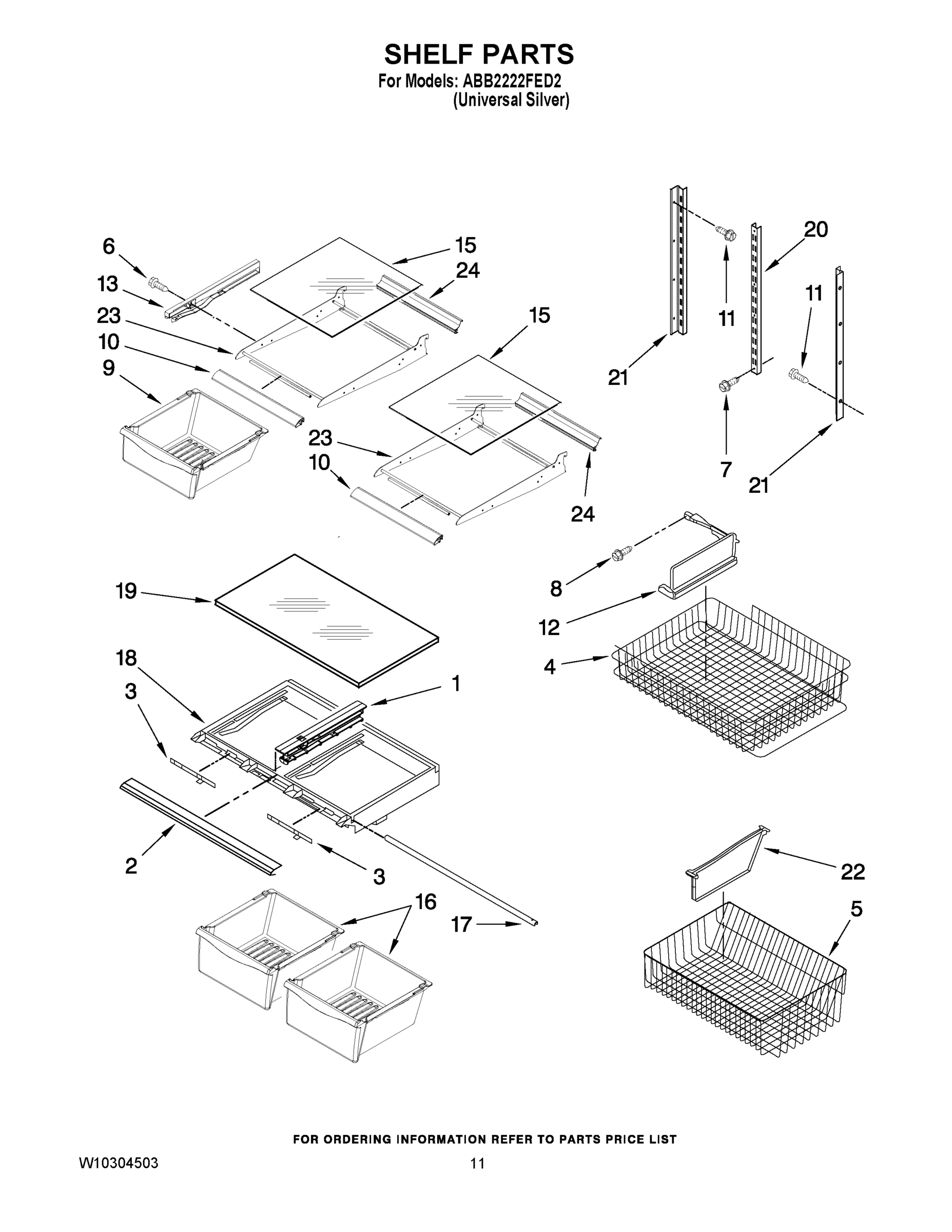 07 - SHELF PARTS