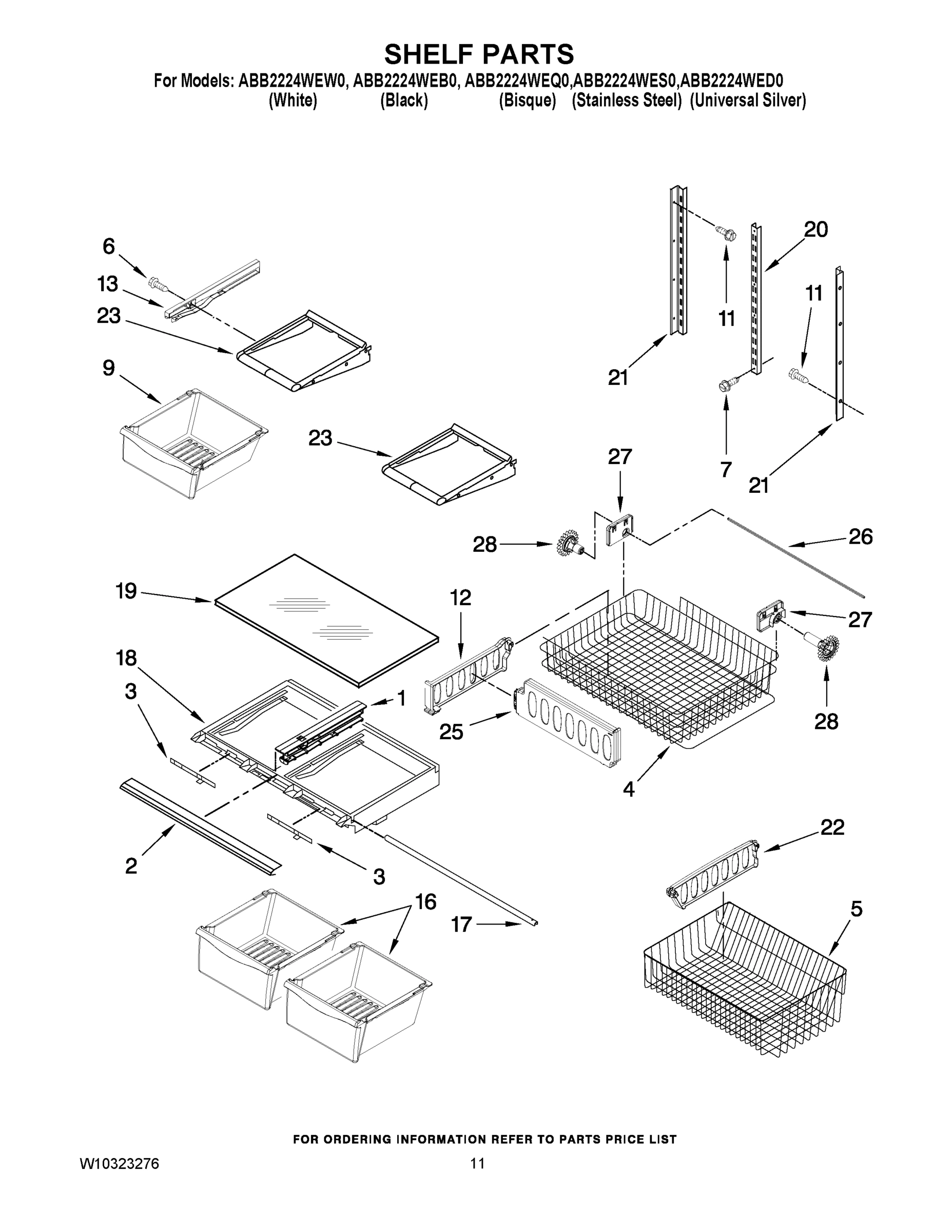 07 - SHELF PARTS