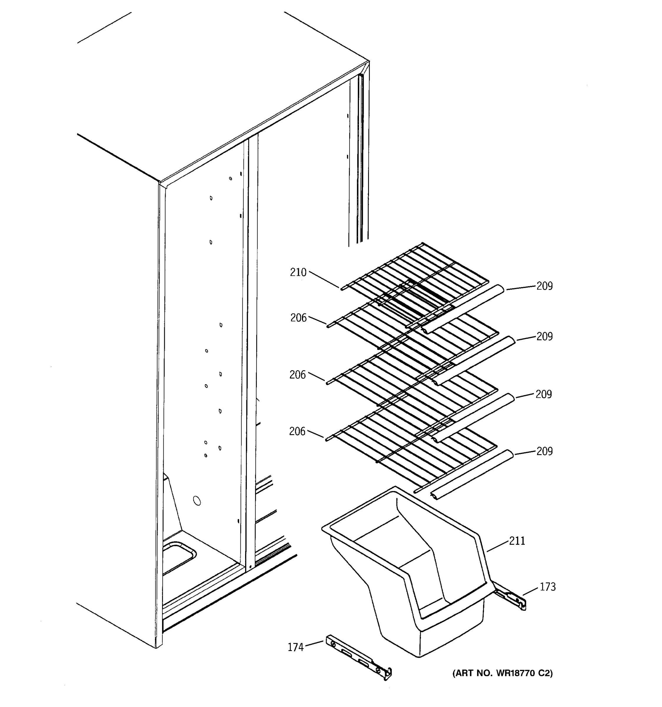 FREEZER SHELVES