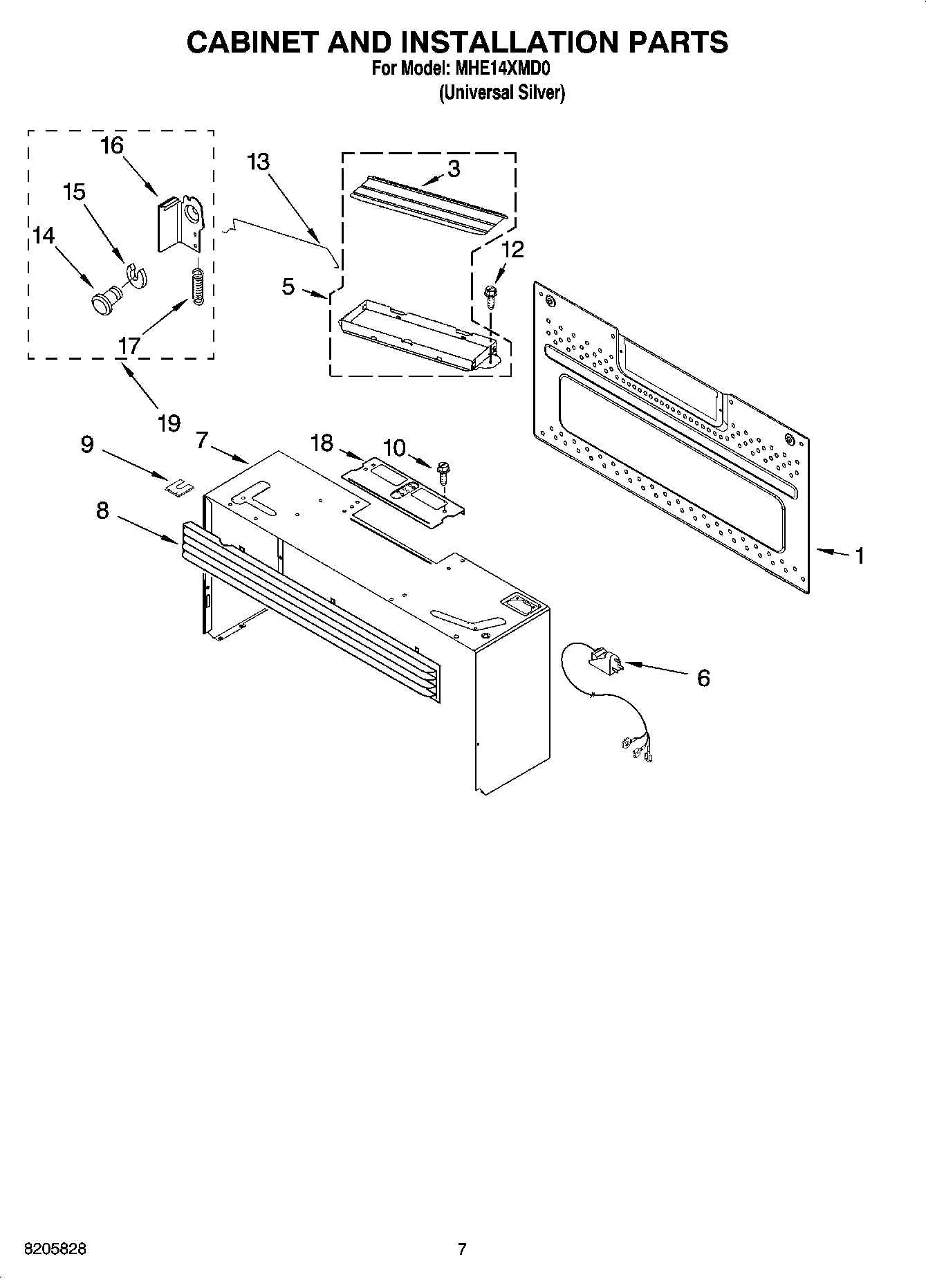06 - CABINET AND INSTALLATION PARTS