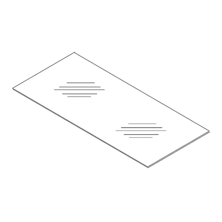 W10887837 Whirlpool Refrigerator Glass Shelf