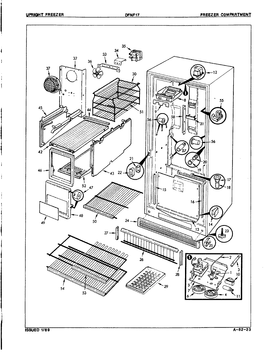 01 - FREEZER COMPARTMENT