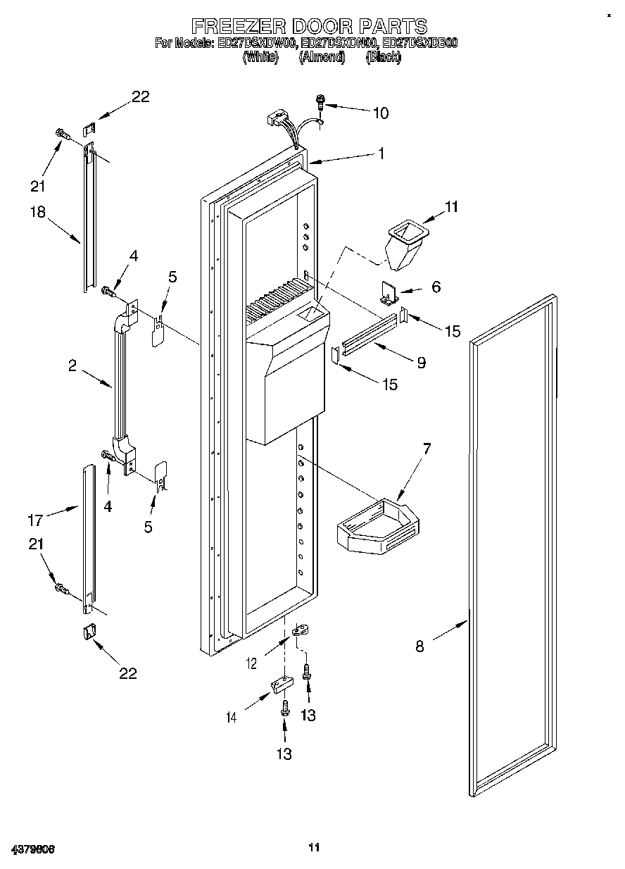07 - FREEZER DOOR