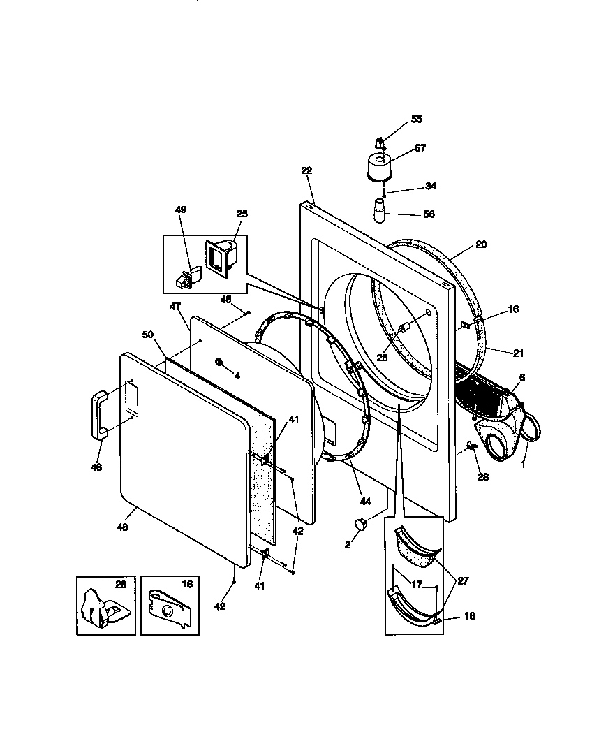03 - FRONT PANEL/LINT FILTER