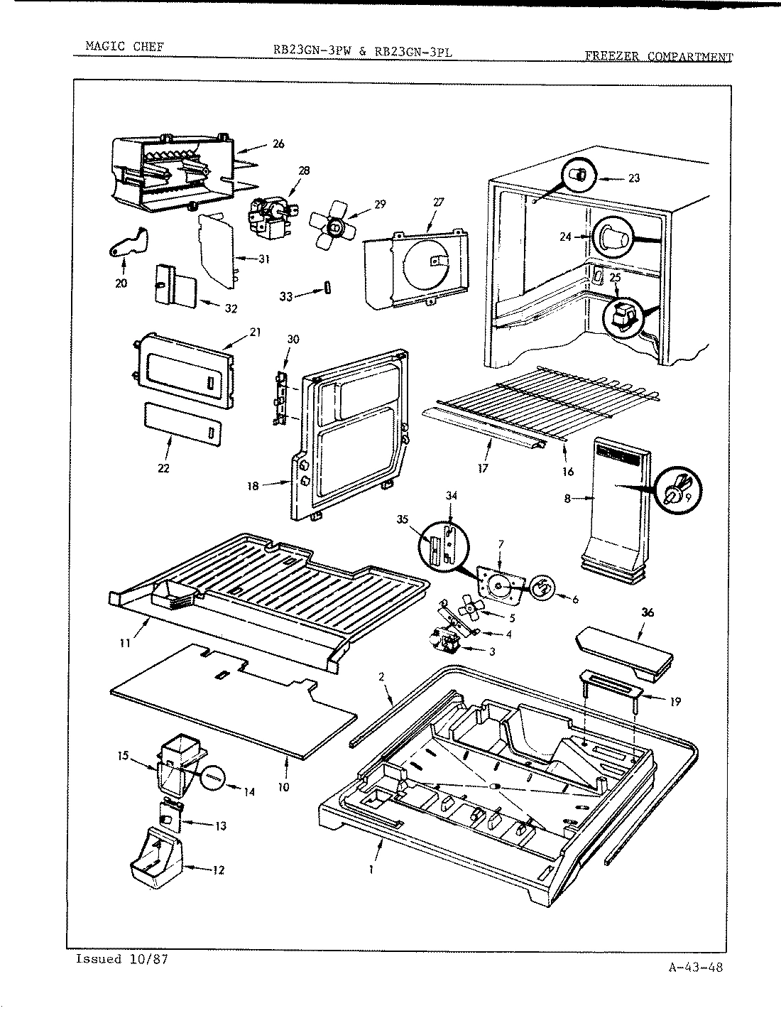 02 - FREEZER COMPARTMENT