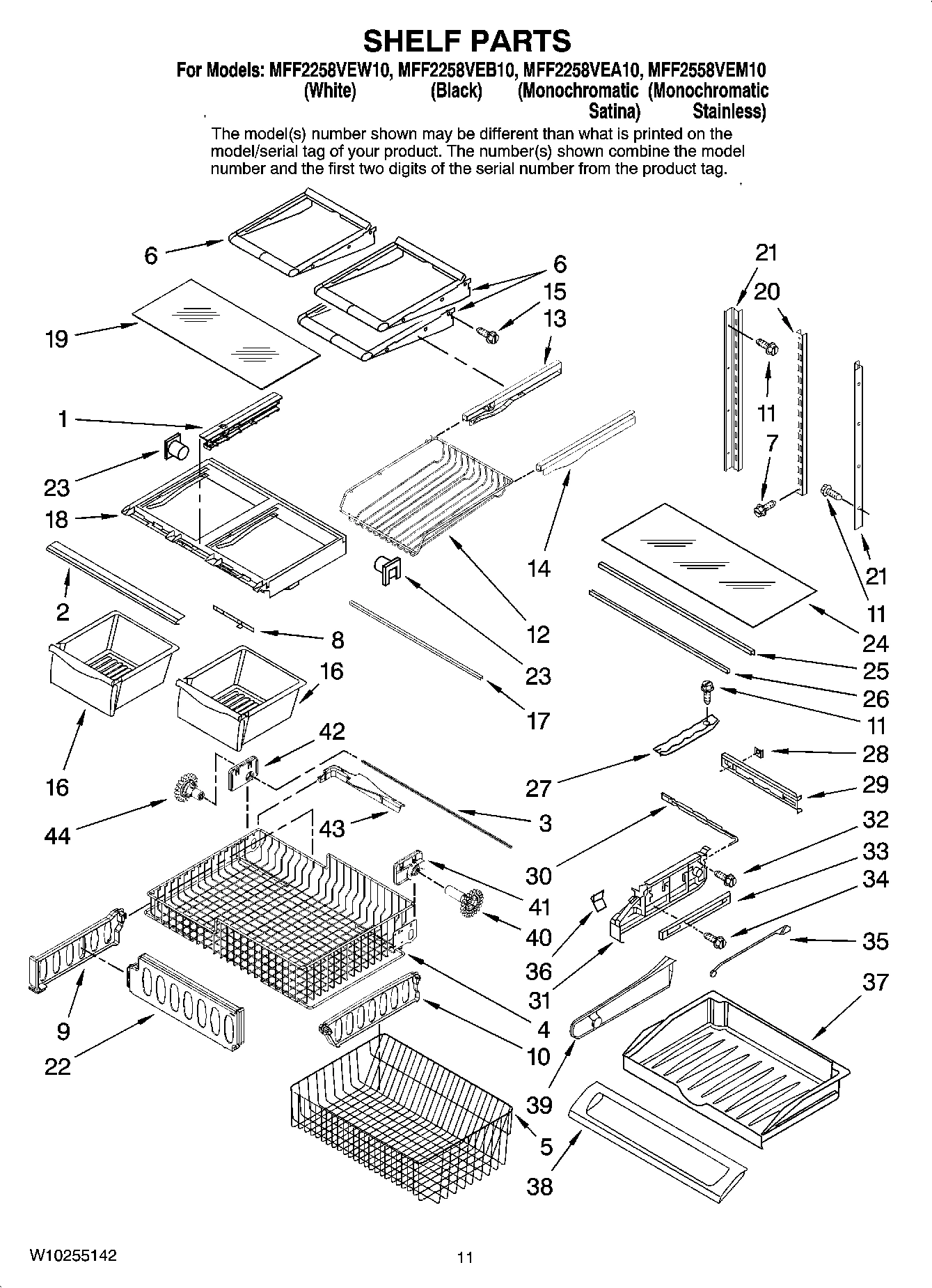 07 - SHELF PARTS