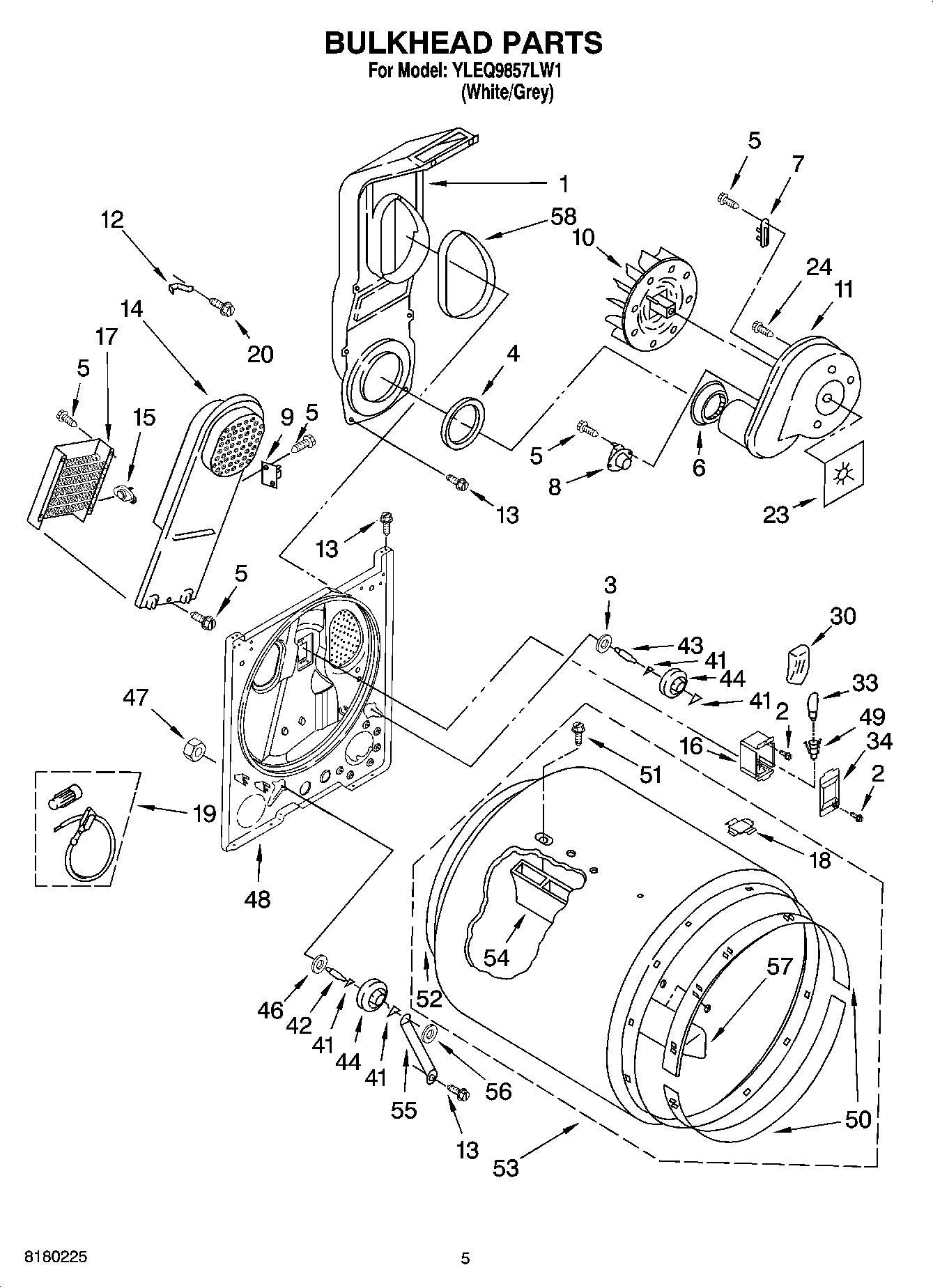 03 - BULKHEAD PARTS, OPTIONAL PARTS (NOT INCLUDED)