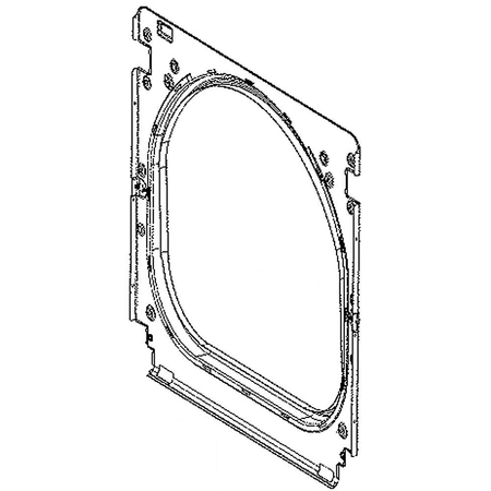 MJH63096801 LG Hinge Supporter