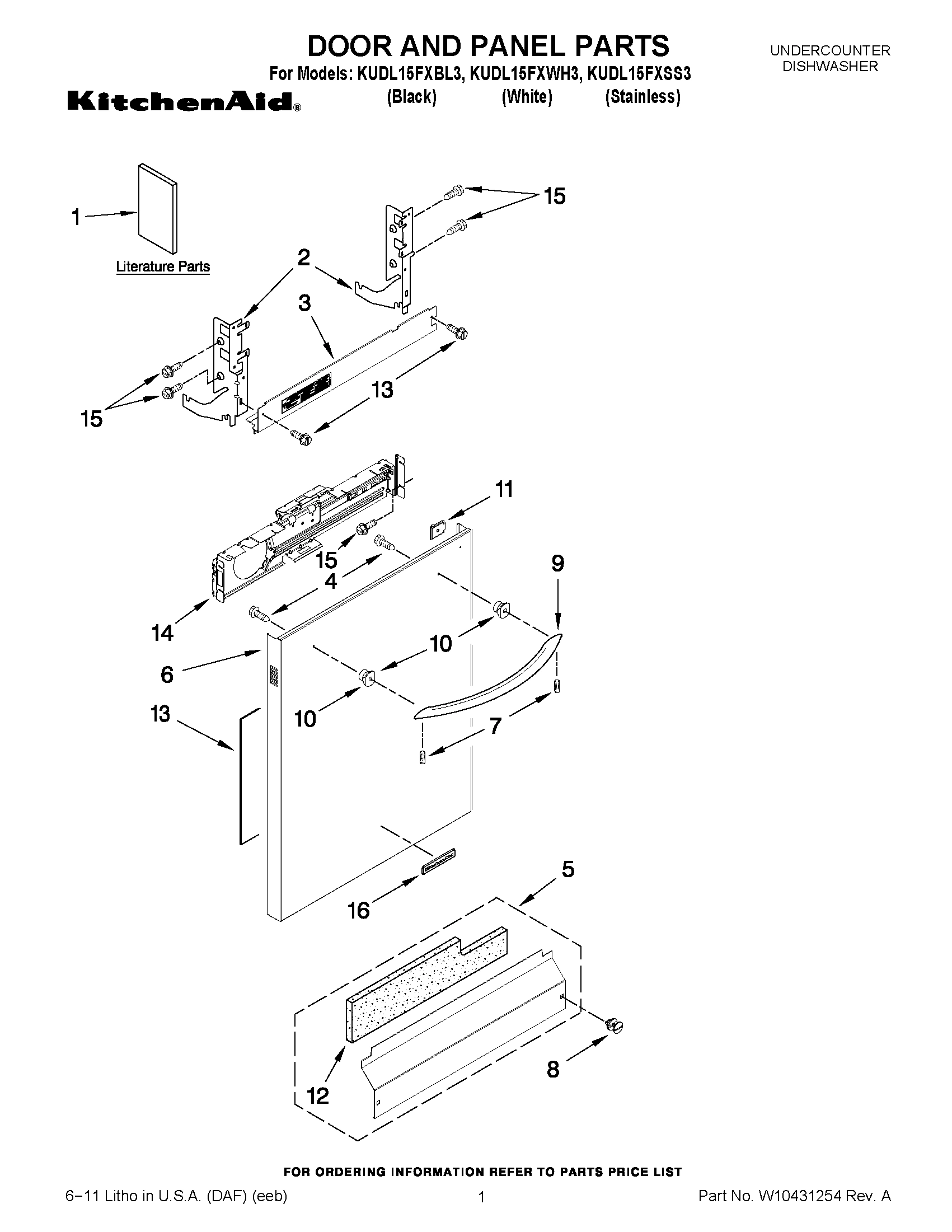 01 - DOOR AND PANEL PARTS