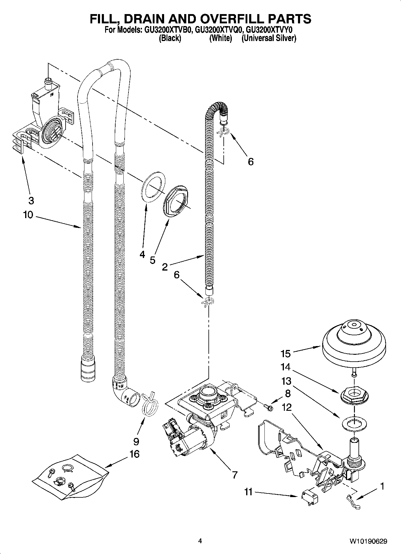 04 - FILL, DRAIN AND OVERFILL PARTS