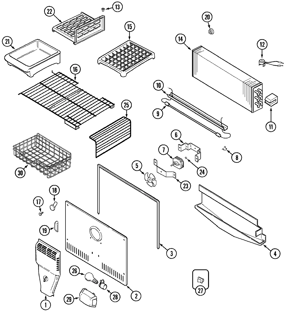03 - FREEZER COMPARTMENT