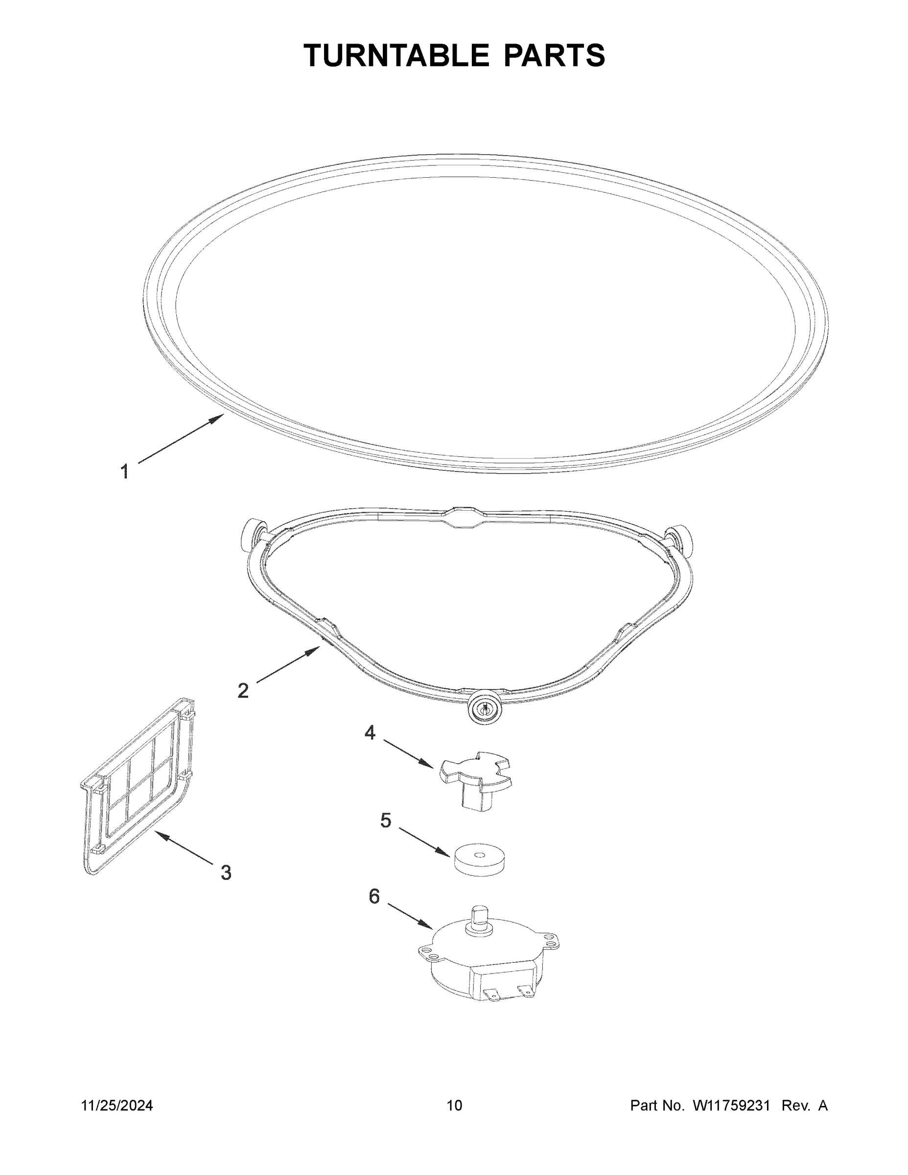 06 - TURNTABLE PARTS