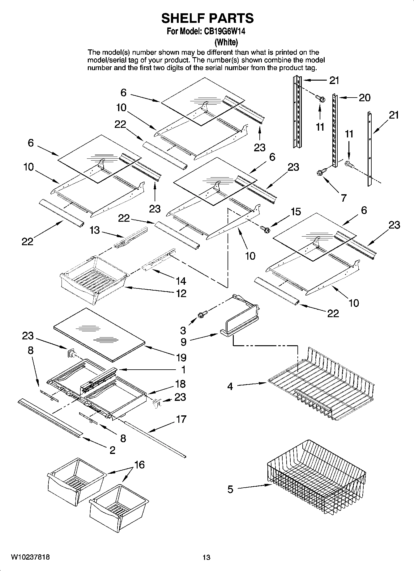 07 - SHELF PARTS, OPTIONAL PARTS